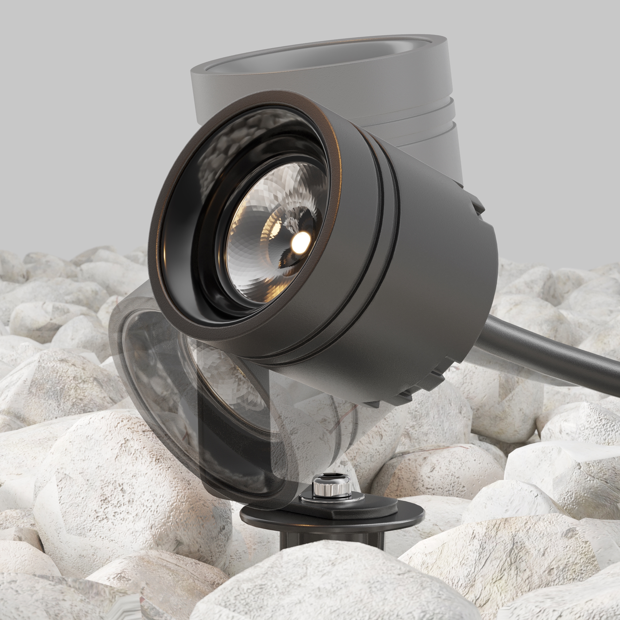 картинка Ландшафтный светильник Outdoor O493FL-L3GF3K