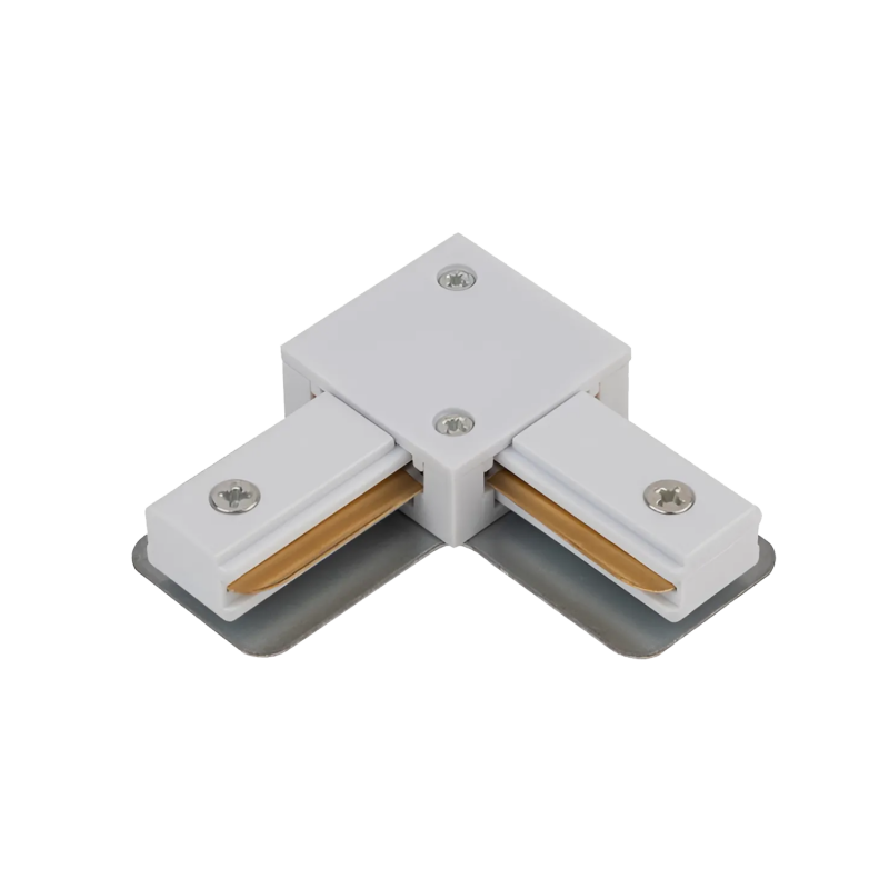 картинка Коннектор L-тип LRB-WH для шинопровода RB белый IN HOME