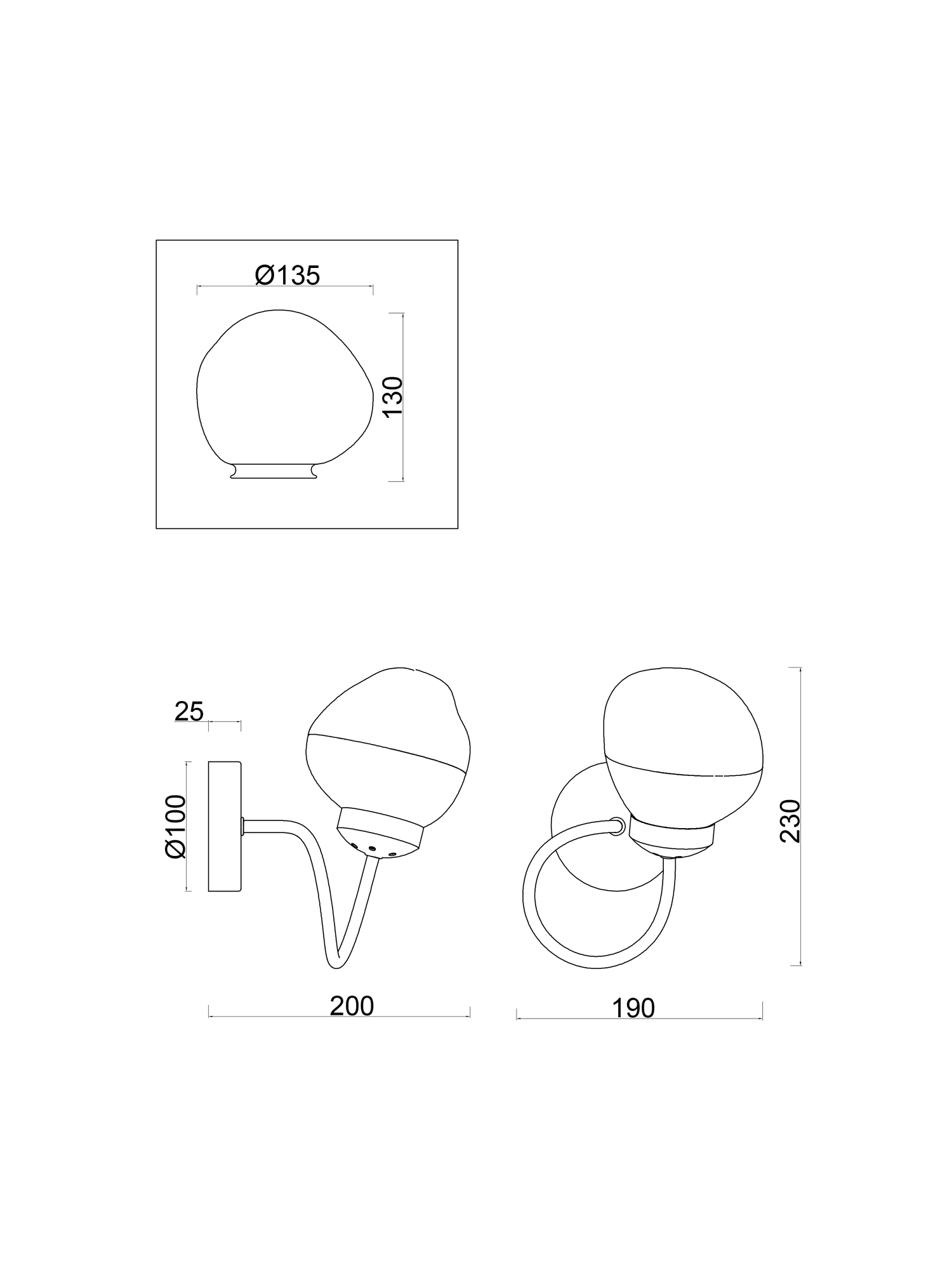 картинка Настенный светильник (бра) Freya FR8017WL-01MG