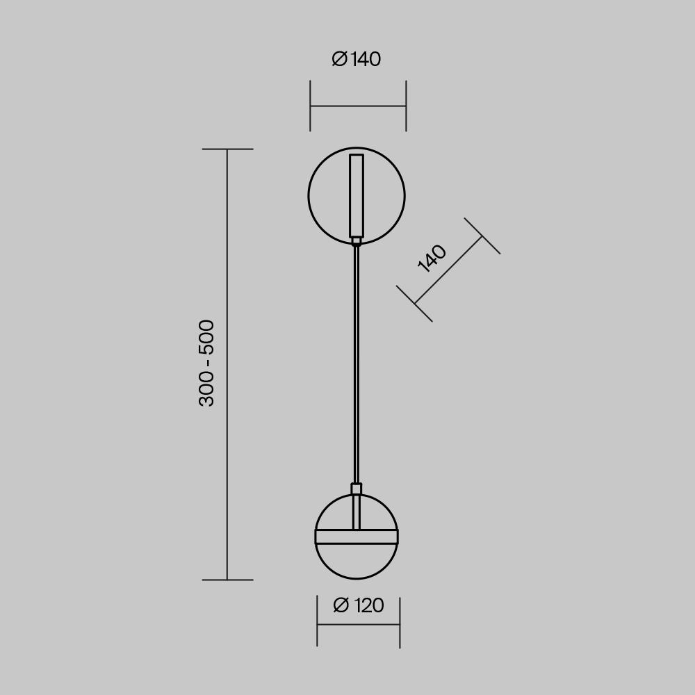 картинка Настенный светильник (бра) Maytoni MOD295WL-L12BBS3K