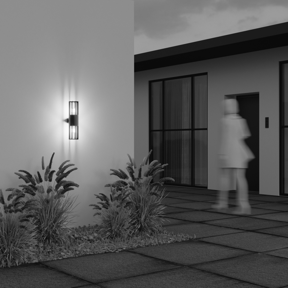 картинка Настенный светильник (бра) Outdoor O453WL-02GF