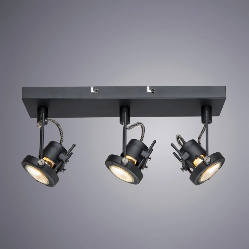 картинка Спот Arte Lamp COSTRUTTORE A4300PL-3BK