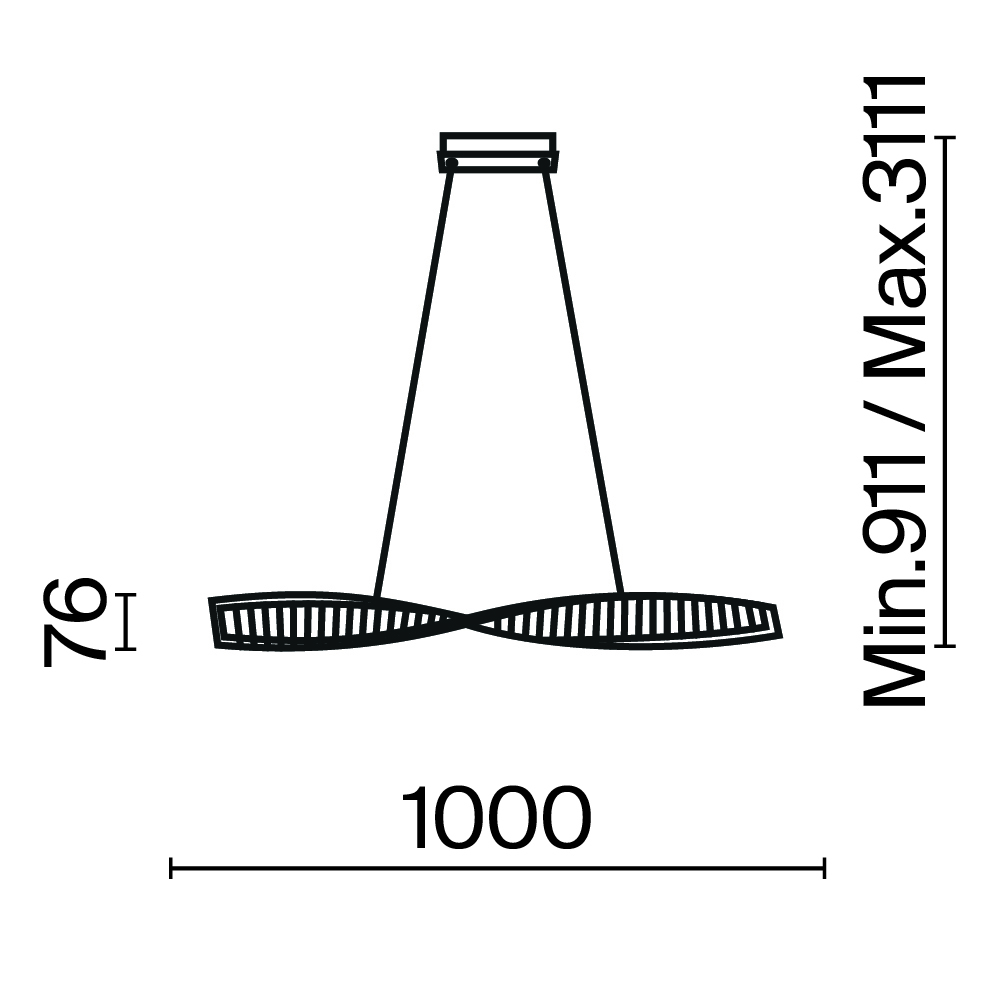 картинка Подвесной светильник Maytoni P097PL-L28BS3K