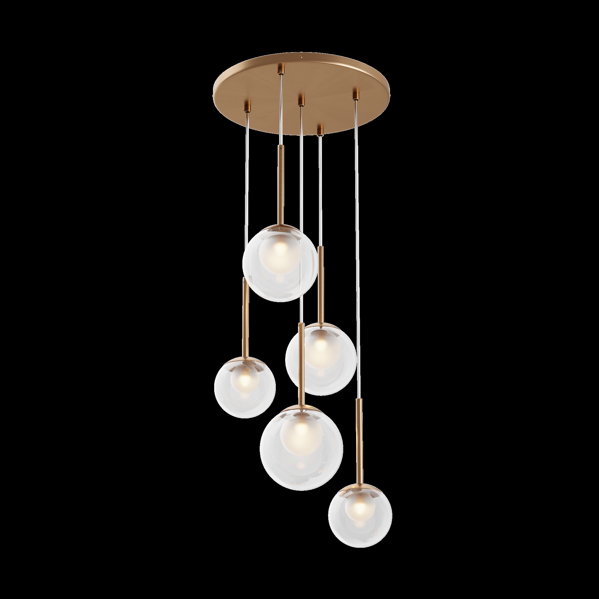 картинка Подвесной светильник Maytoni MOD521PL-05G