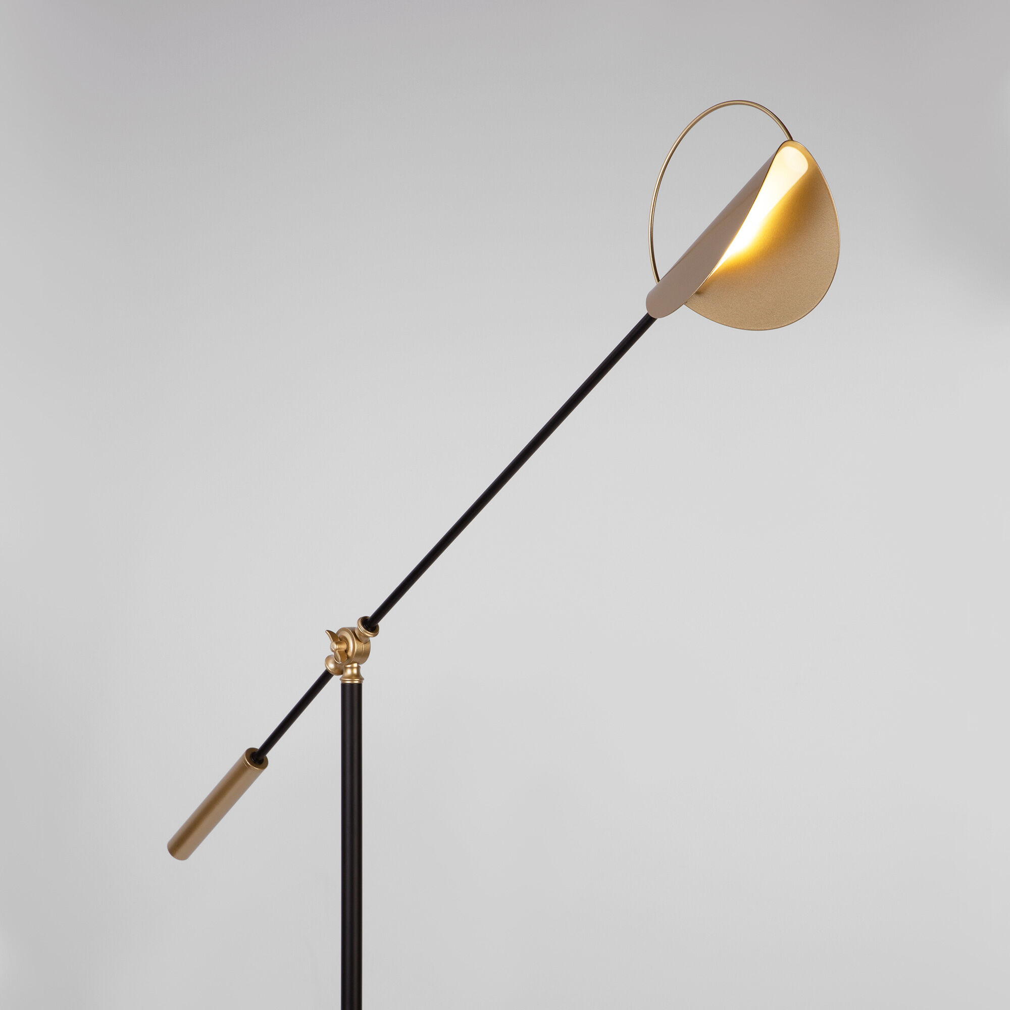 картинка Напольный светильник 01143/1 черный/золото