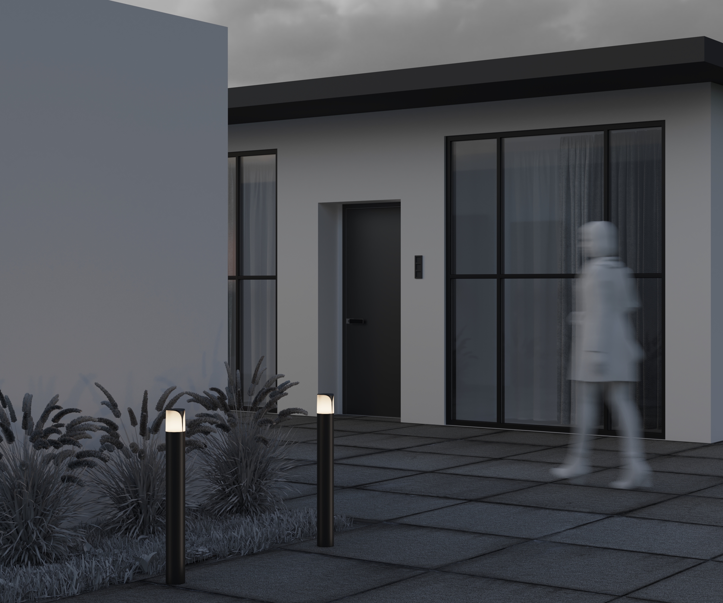 картинка Ландшафтный светильник Outdoor O018FL-01B