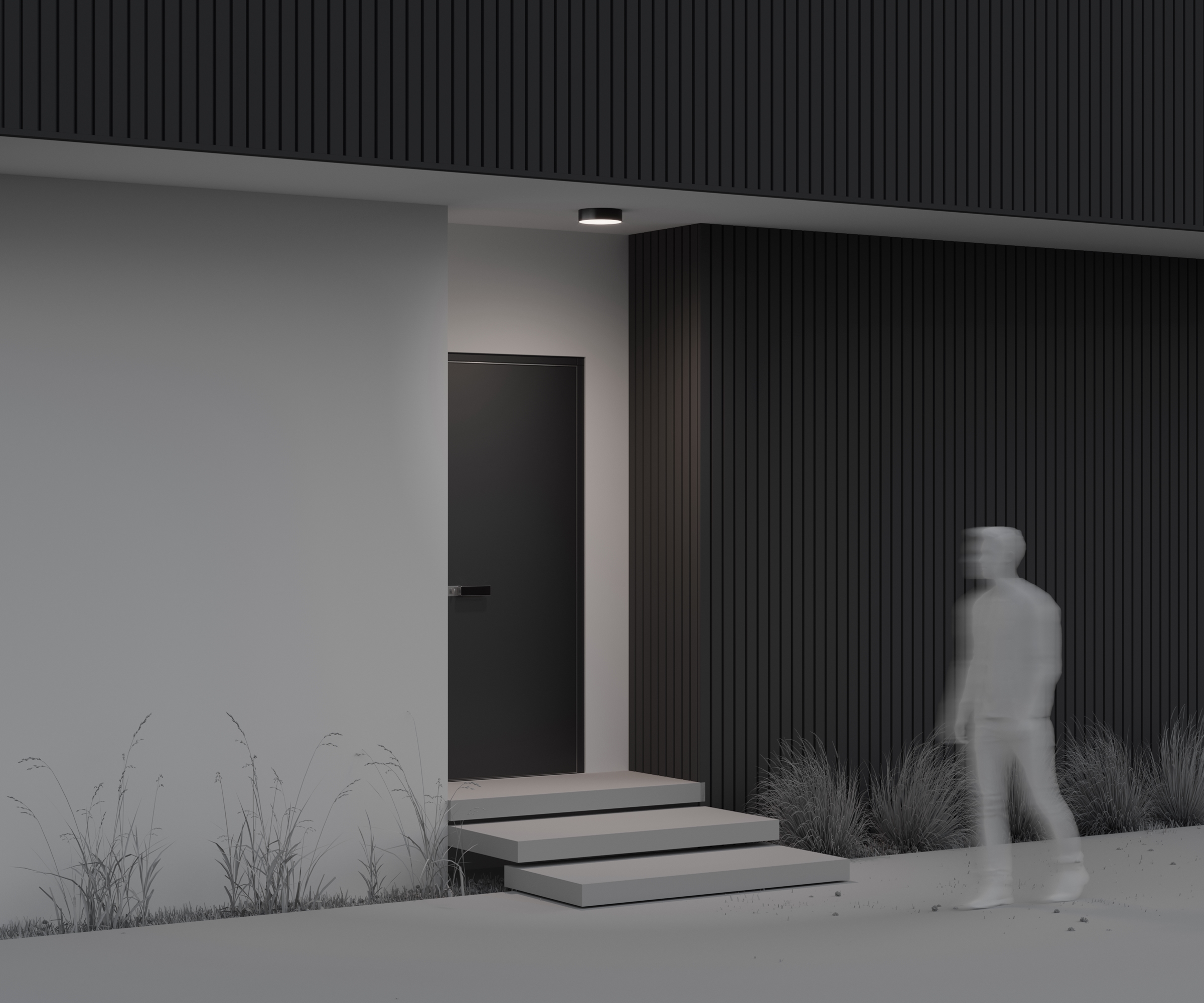 картинка Потолочный светильник Outdoor O431CL-L30B4K