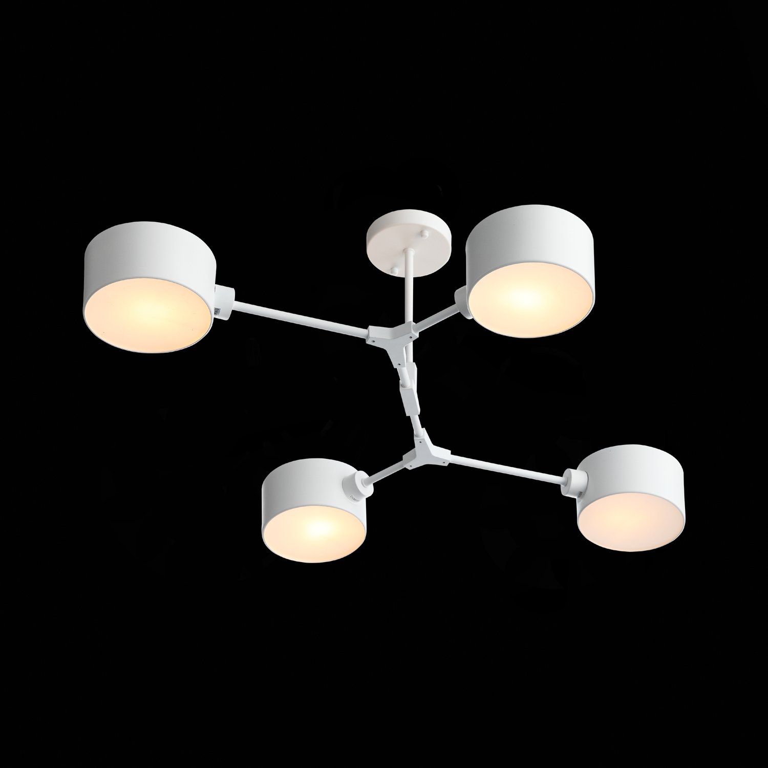 картинка SLE183502-04 Светильник потолочный Белый/Белый E14 4*60W