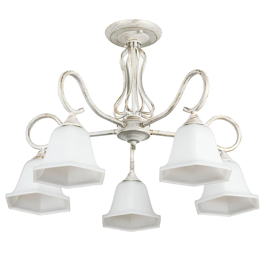 картинка Потолочная люстра Arte Lamp MERRY A2714PL-5WG
