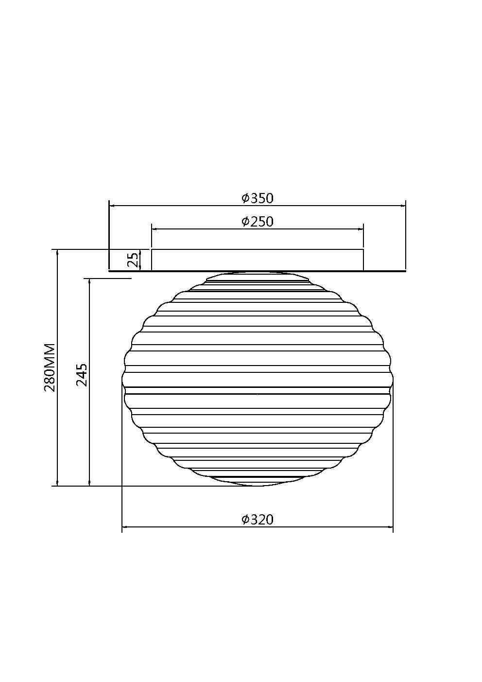 картинка Потолочный светильник Maytoni MOD268CL-01B