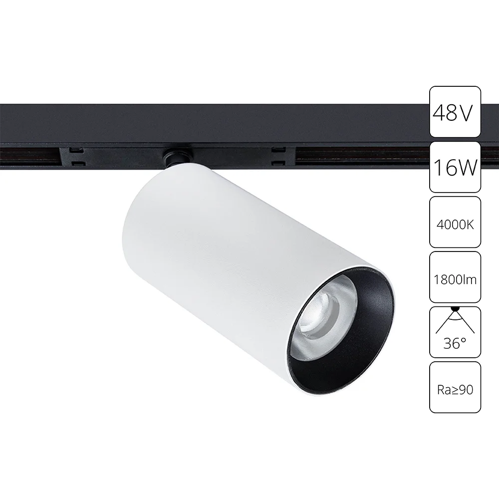 картинка Магнитный трековый светильник Arte Lamp OPTIMA A7262PL-1WH