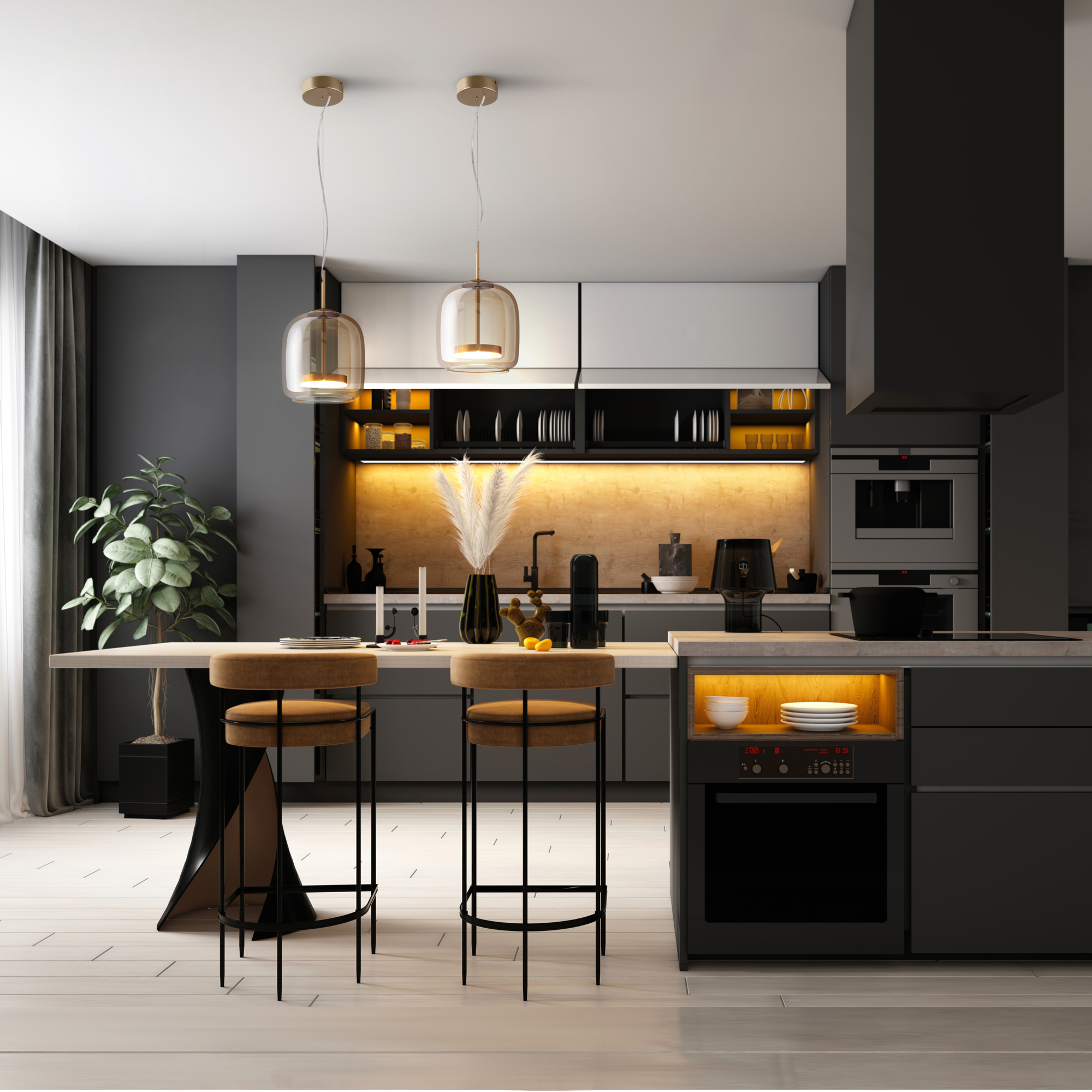 картинка Подвесной светильник Maytoni MOD128PL-L6AM