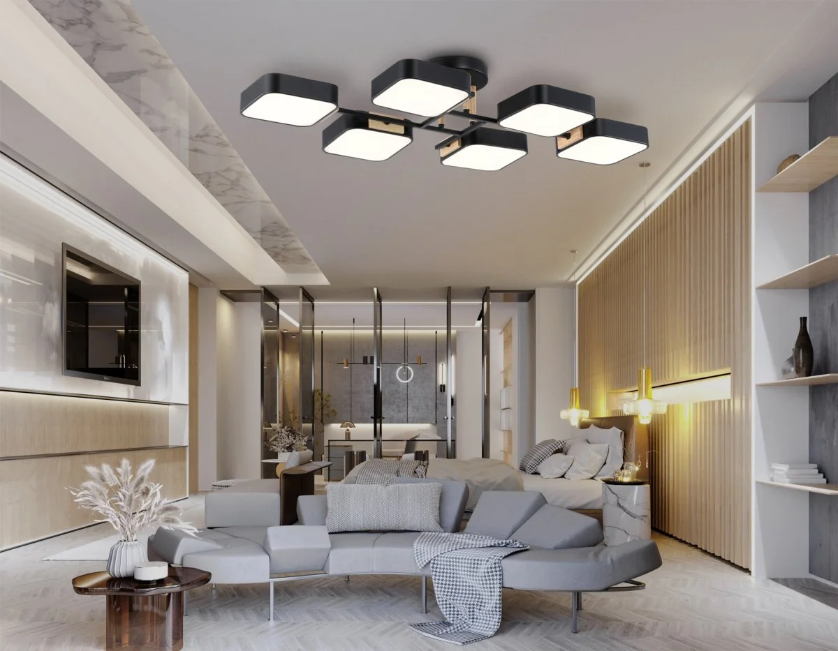 картинка Люстра светодиодная на штанге FL4887