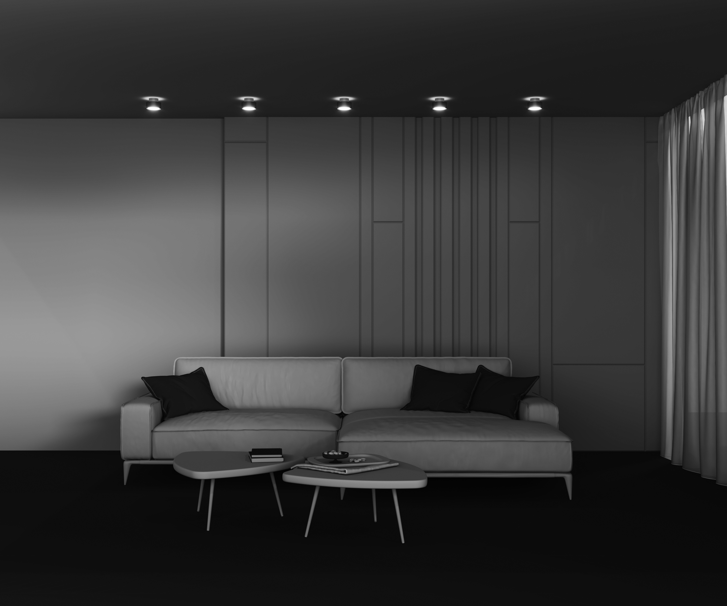 картинка Потолочный светильник Technical C092CL-GX53-MG