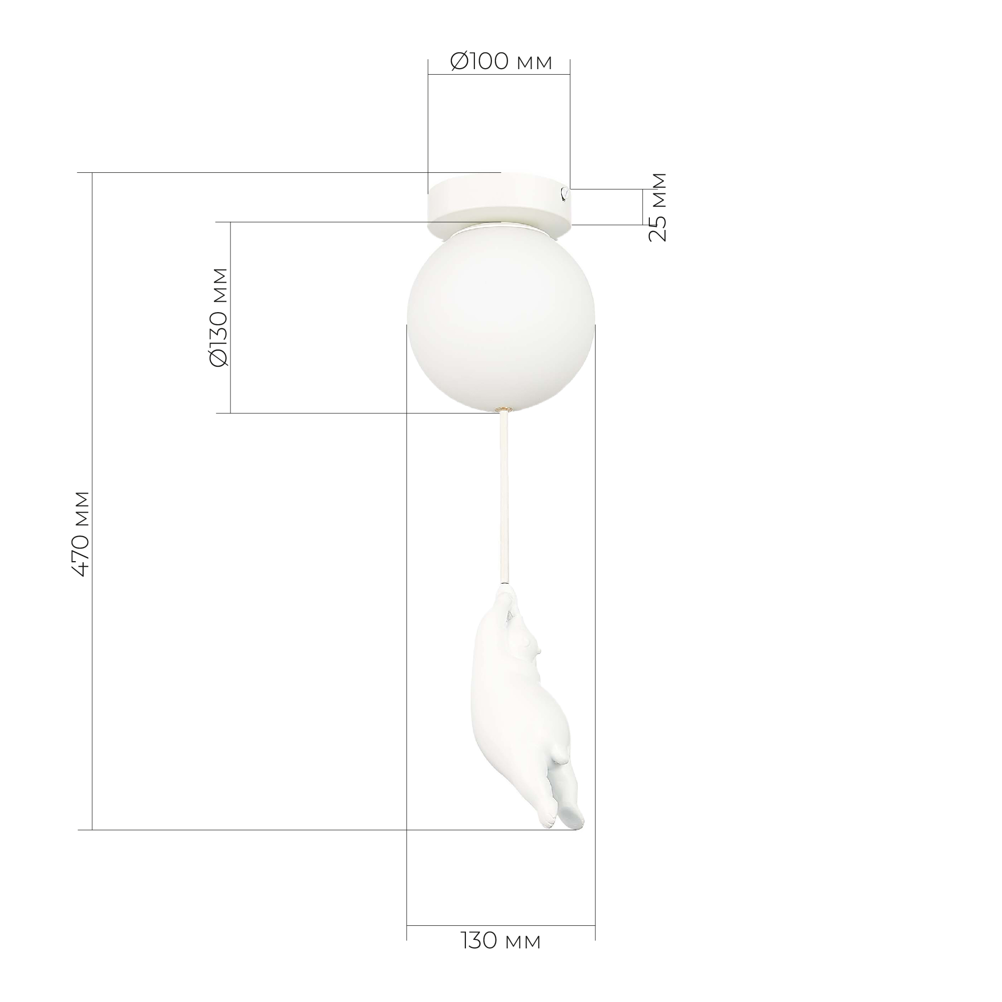 картинка SLE115402-01 Светильник подвесной Белый/Белый G9 1*40W