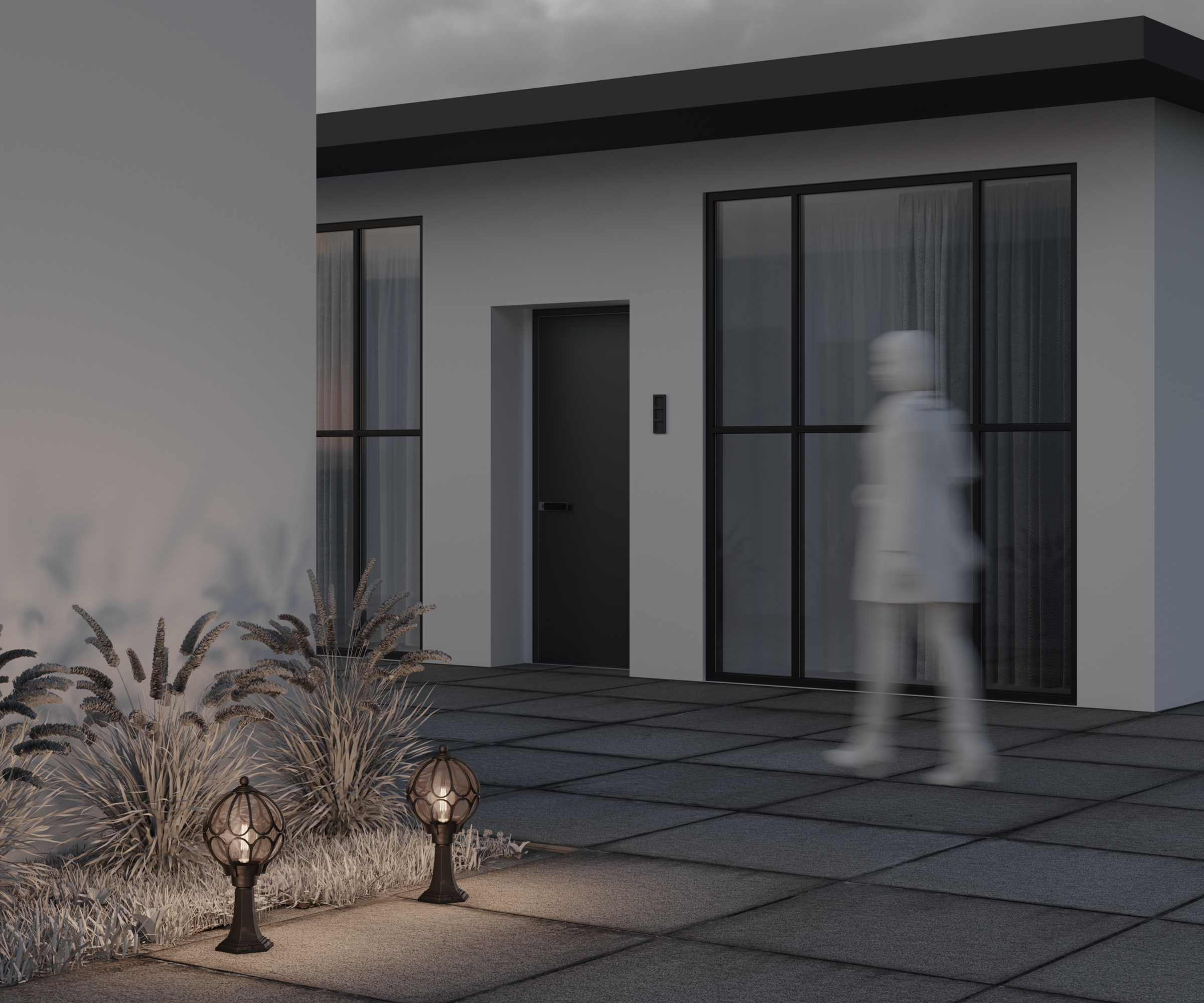 картинка Ландшафтный светильник Outdoor O024FL-01G