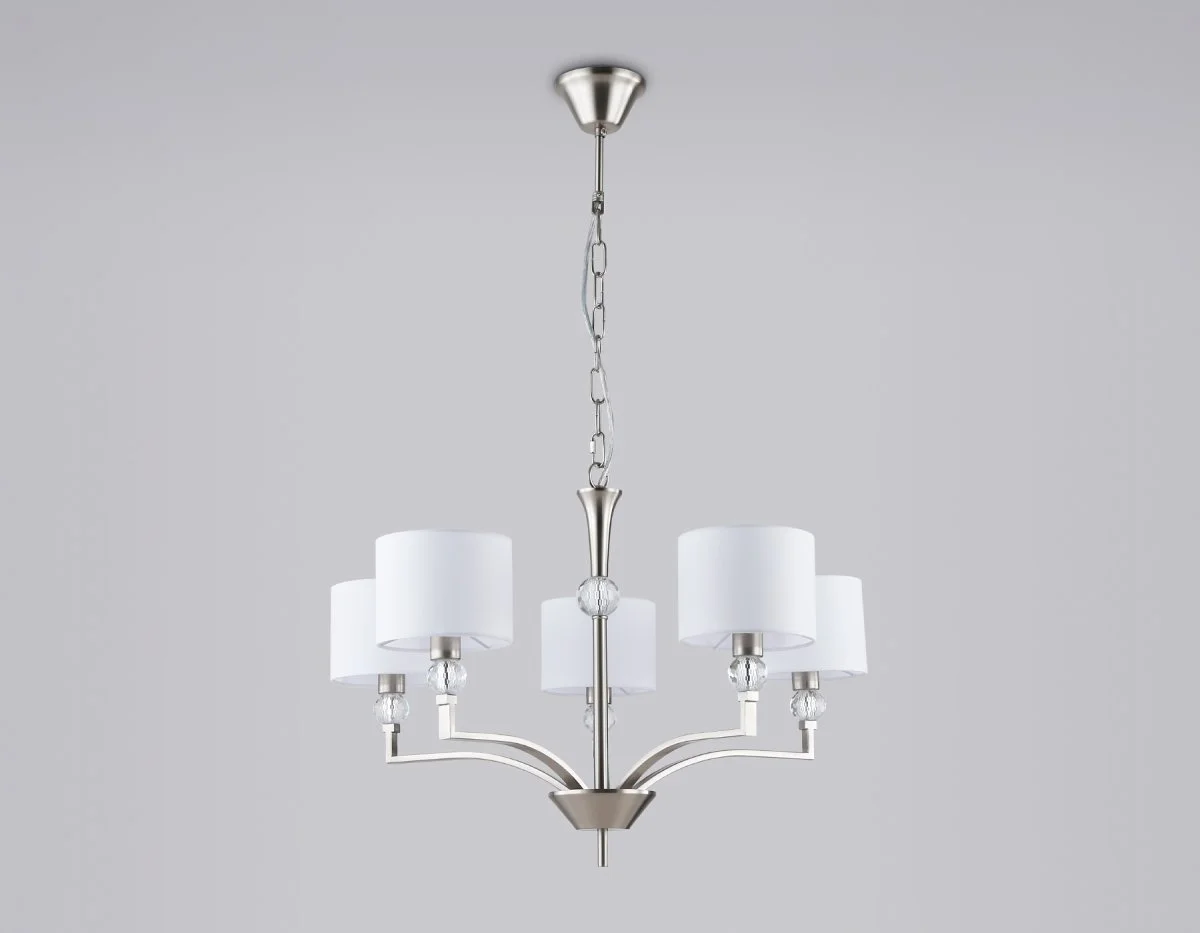 картинка Подвесная люстра с абажурами и хрусталем LH71121