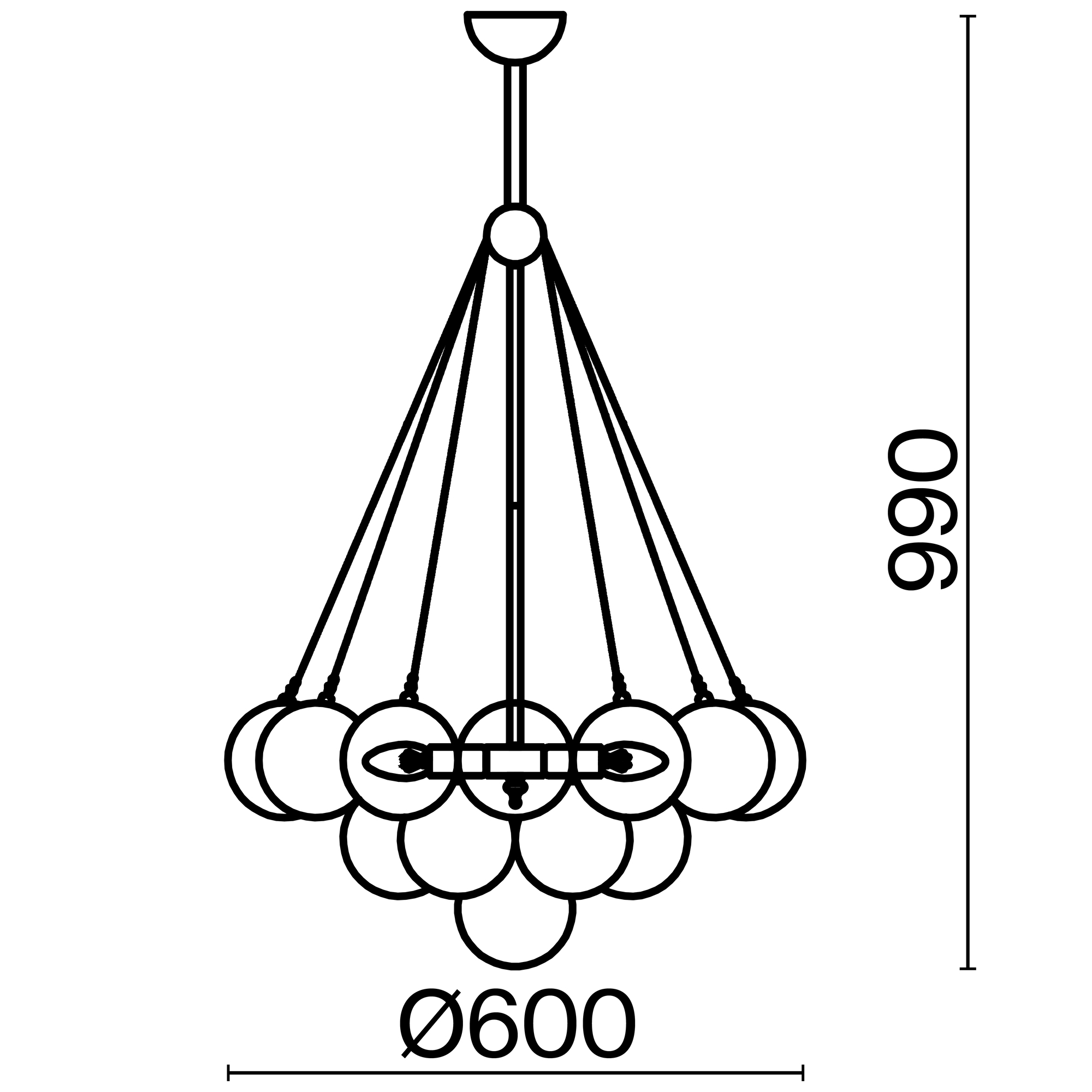 картинка Подвесной светильник Freya FR5231PL-06CH