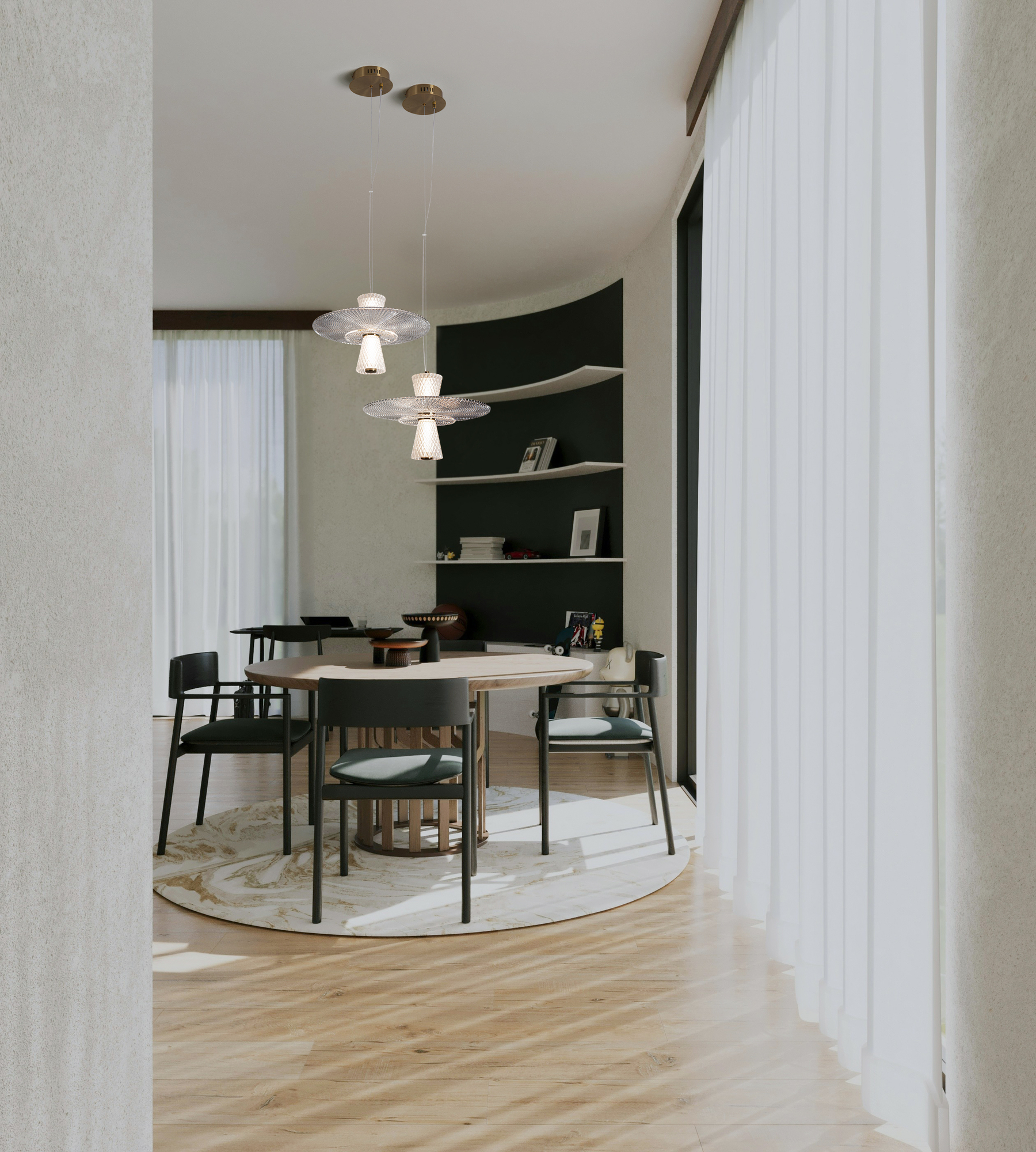 картинка Подвесной светильник Freya FR6183PL-L4BS1