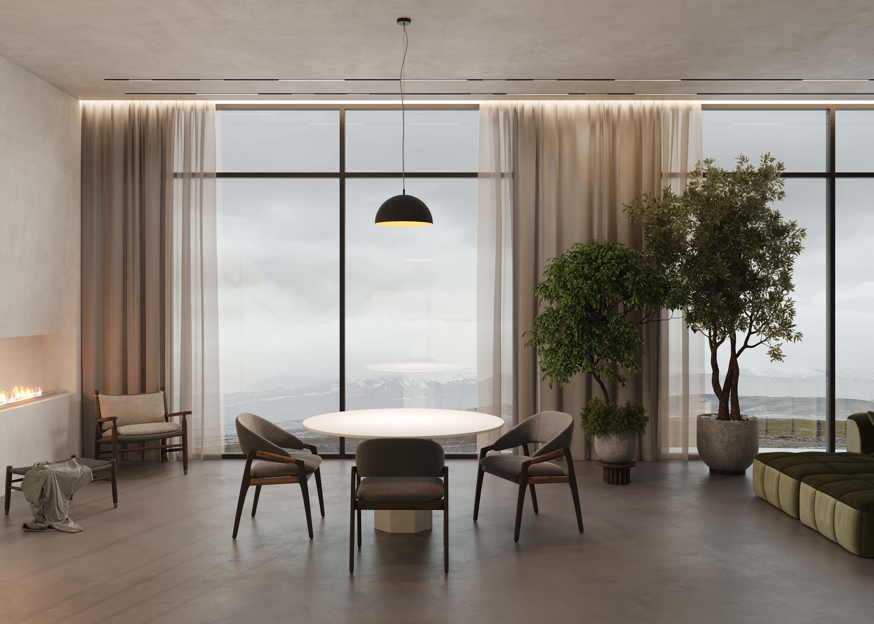 картинка Подвесной светильник Maytoni MOD168PL-01B