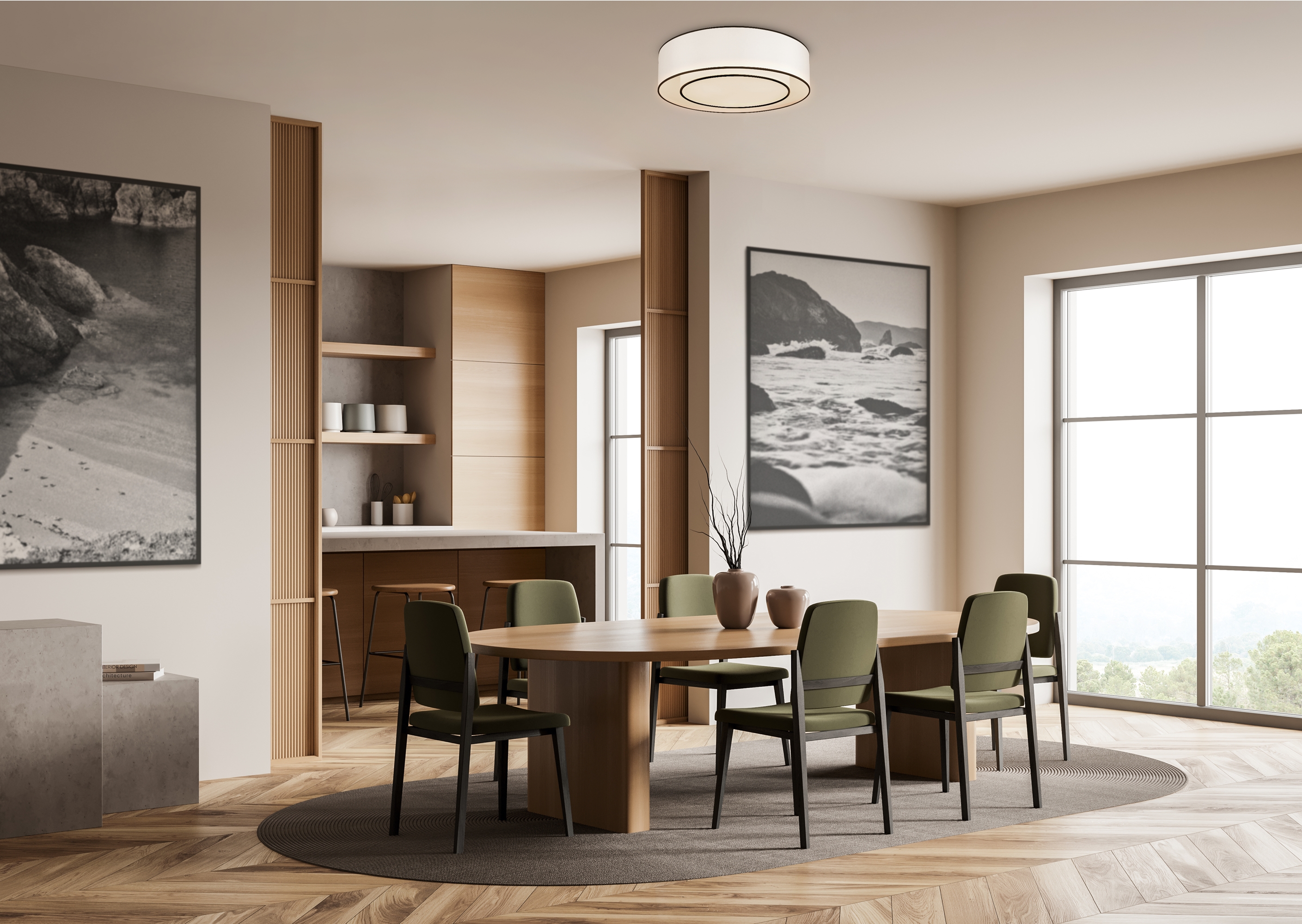 картинка Потолочный светильник Maytoni MOD613CL-03W