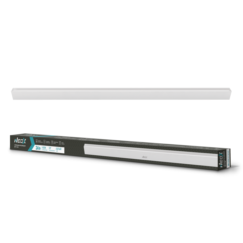 картинка Светильник светодиодный ДБО-K-LINE 24Вт 230В 60гр 6500К 2280Лм 95Лм/Вт белый IP40 NEOX