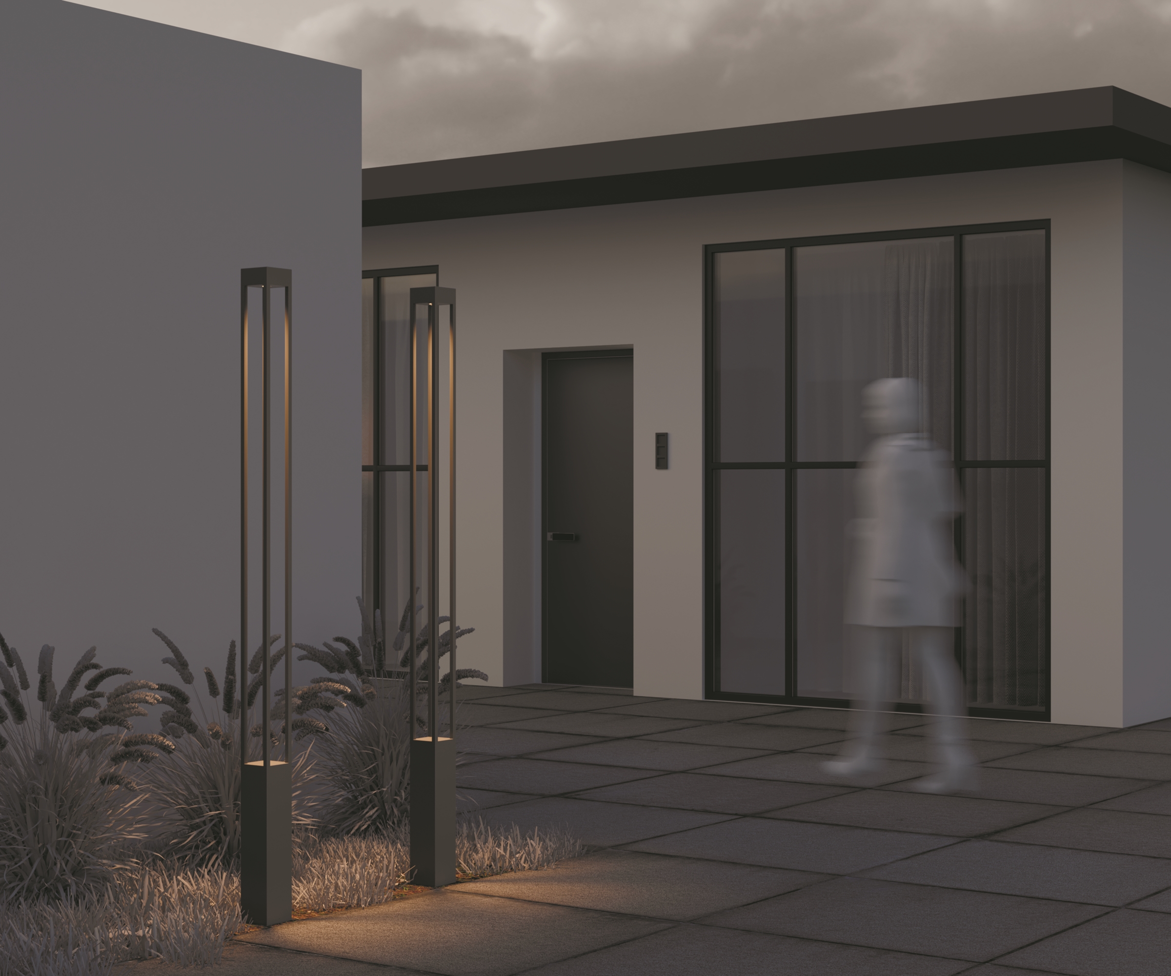 картинка Садово-парковый светильник Outdoor O424FL-L25GF