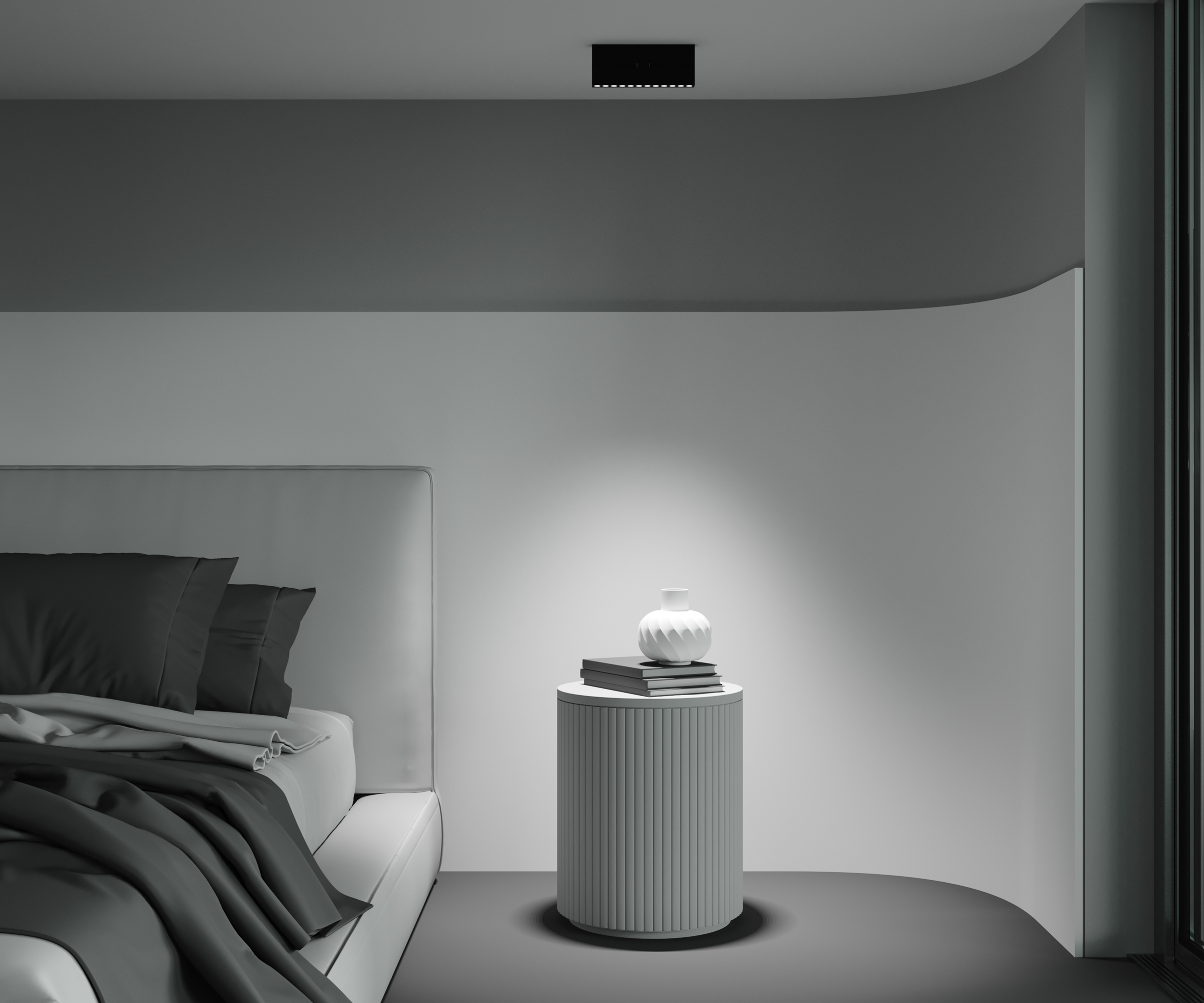 картинка Потолочный светильник Technical C136CL-12W4K-B