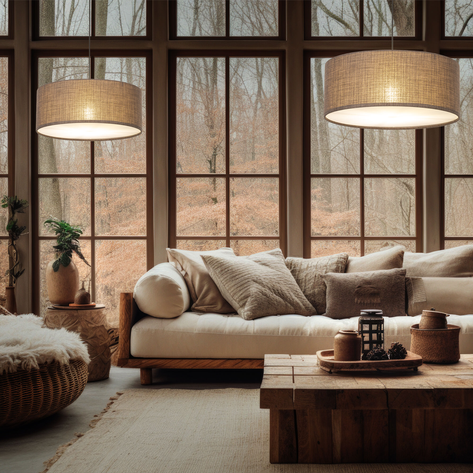 картинка Подвесной светильник с тканевым рассеивателем 10101 Earth