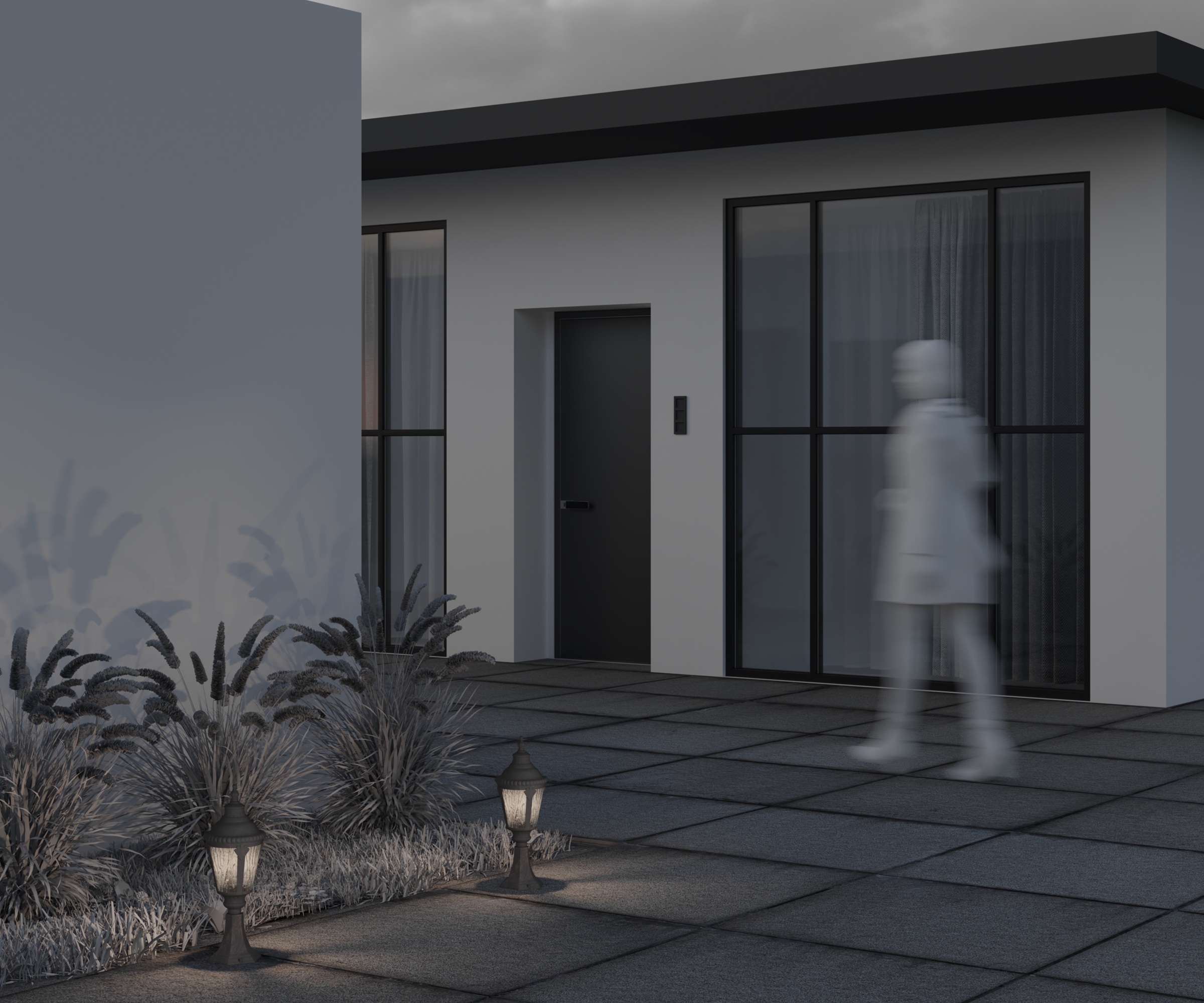 картинка Ландшафтный светильник Outdoor O029FL-01BZ