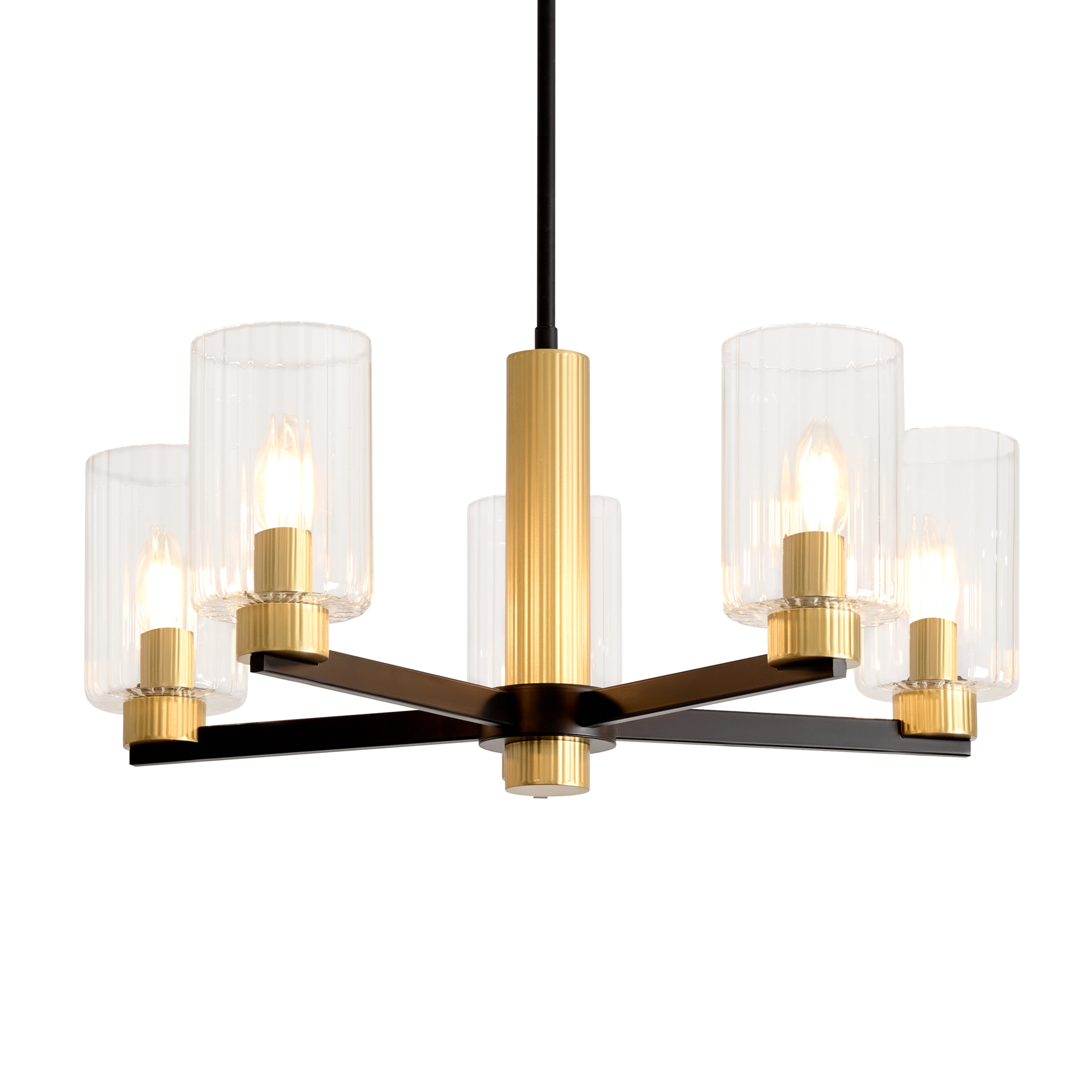 картинка Потолочный светильник Freya FR2051CL-05BBS