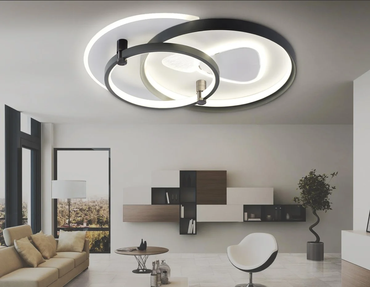 картинка Настенно-потолочный светодиодный светильник с пультом