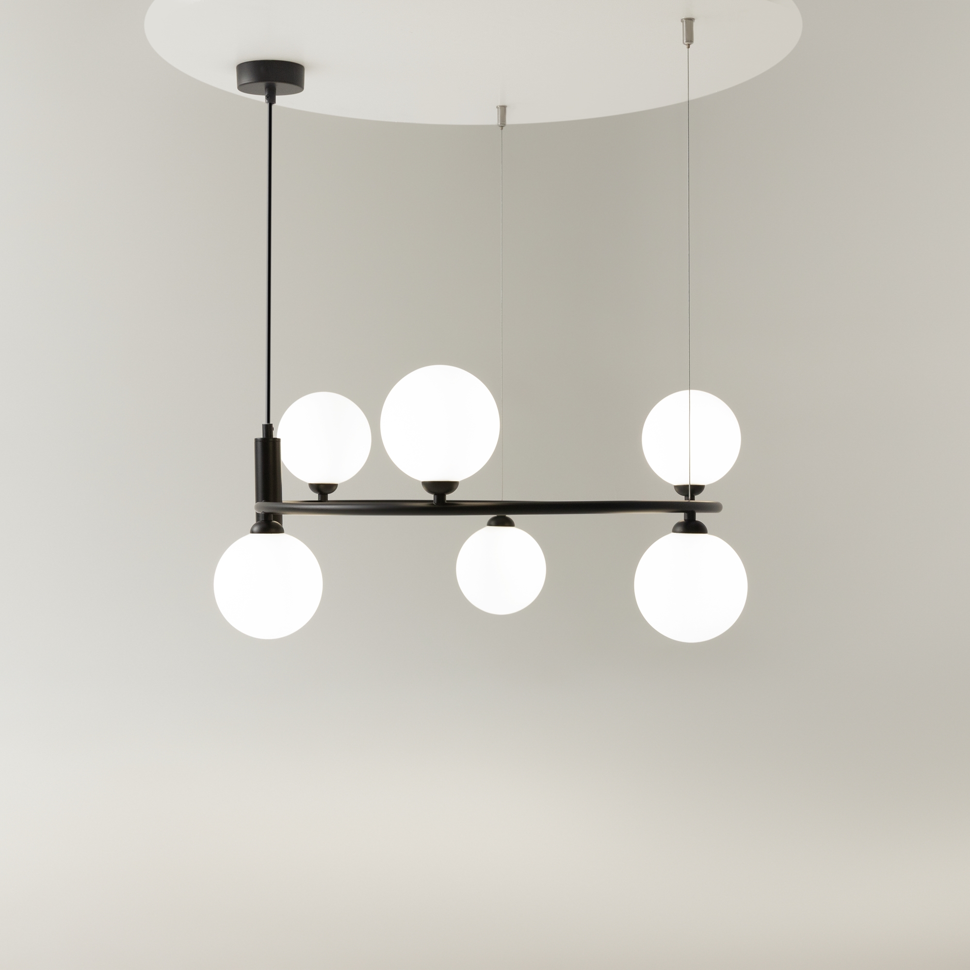 картинка Подвесной светильник Maytoni MOD013PL-06B