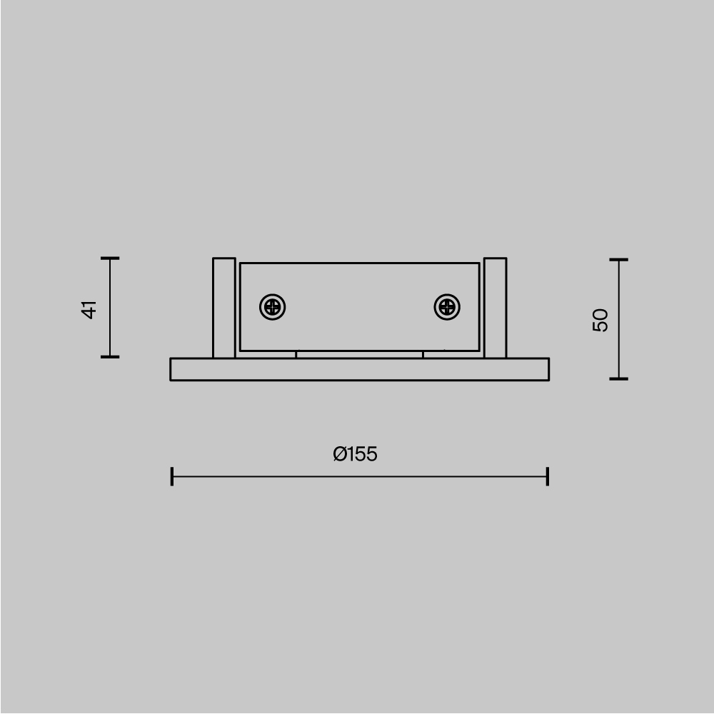 картинка Настенный светильник (бра) Technical C123-WL-02-3W-W