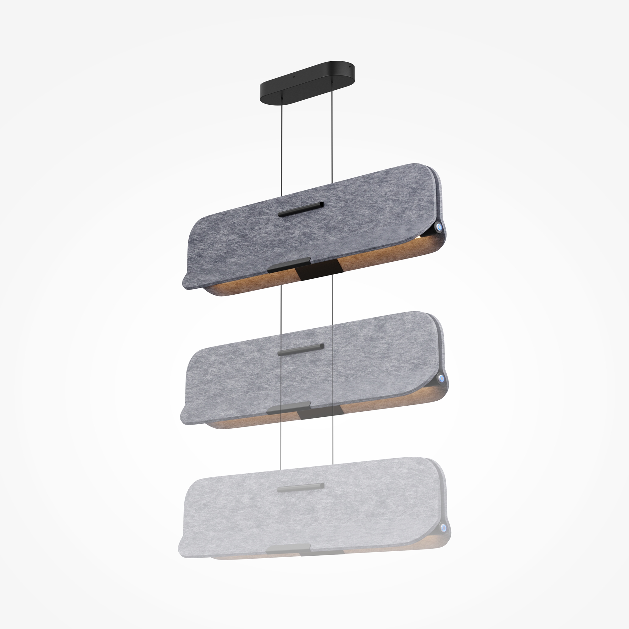 картинка Подвесной светильник Maytoni MOD408PL-L12B3K