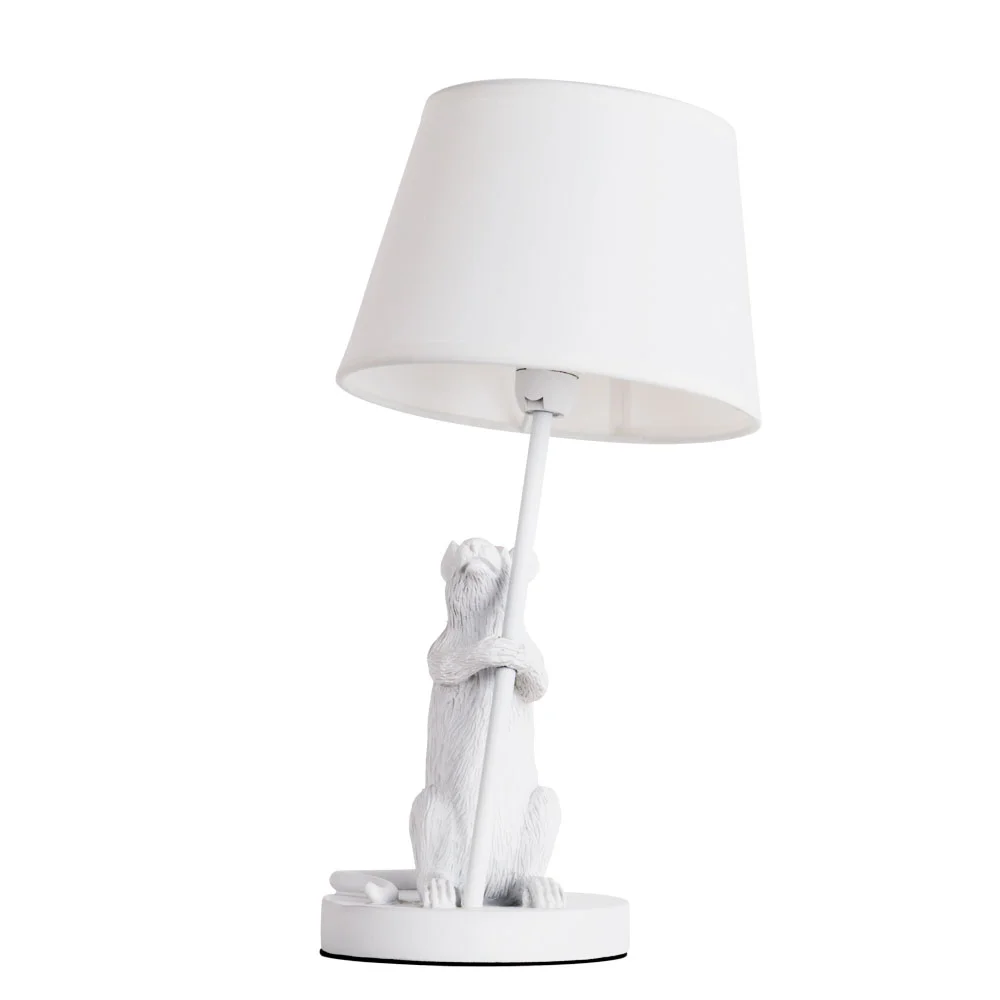 картинка Декоративная настольная лампа Arte Lamp GUSTAV A4420LT-1WH