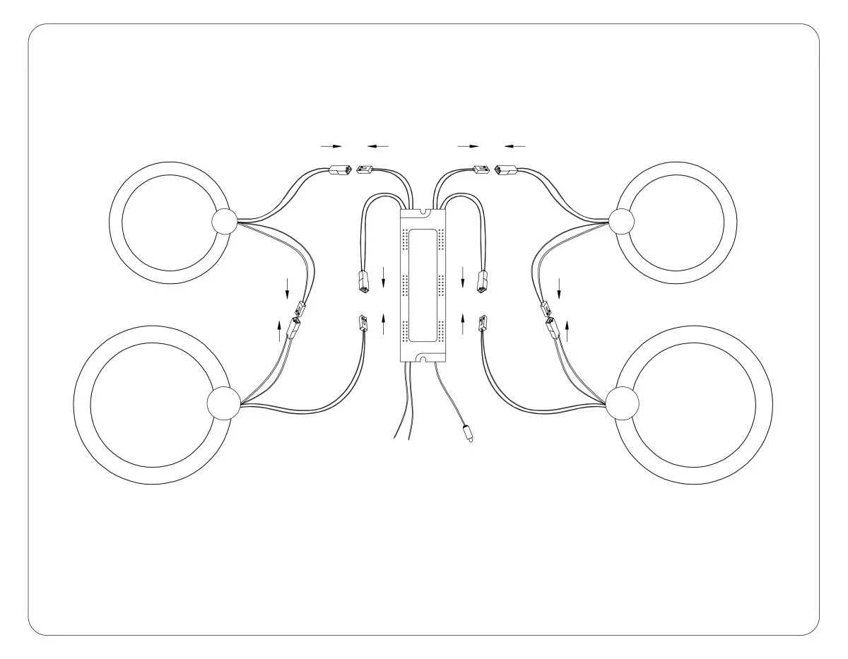 картинка Потолочный светодиодный светильник с пультом