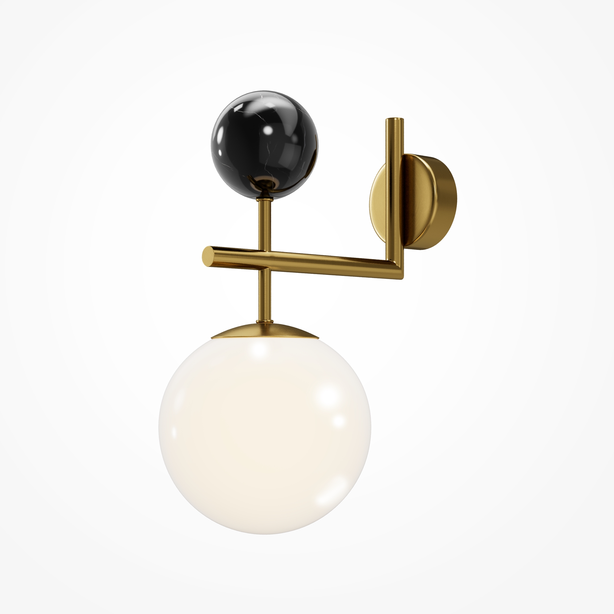 картинка Настенный светильник (бра) Maytoni MOD436WL-01BS