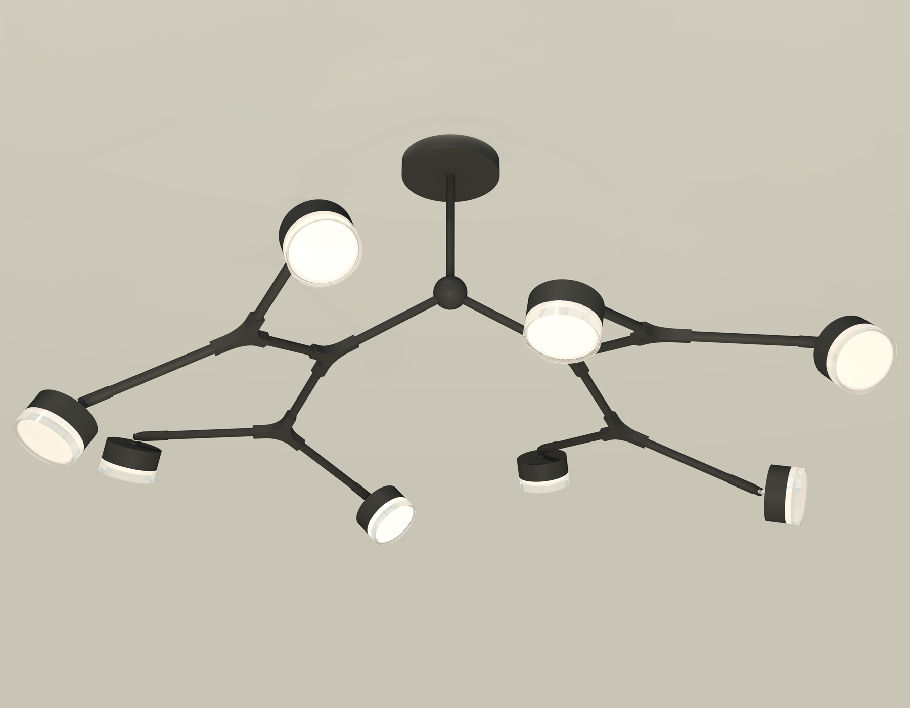 картинка Комплект подвесного поворотного светильника с акрилом