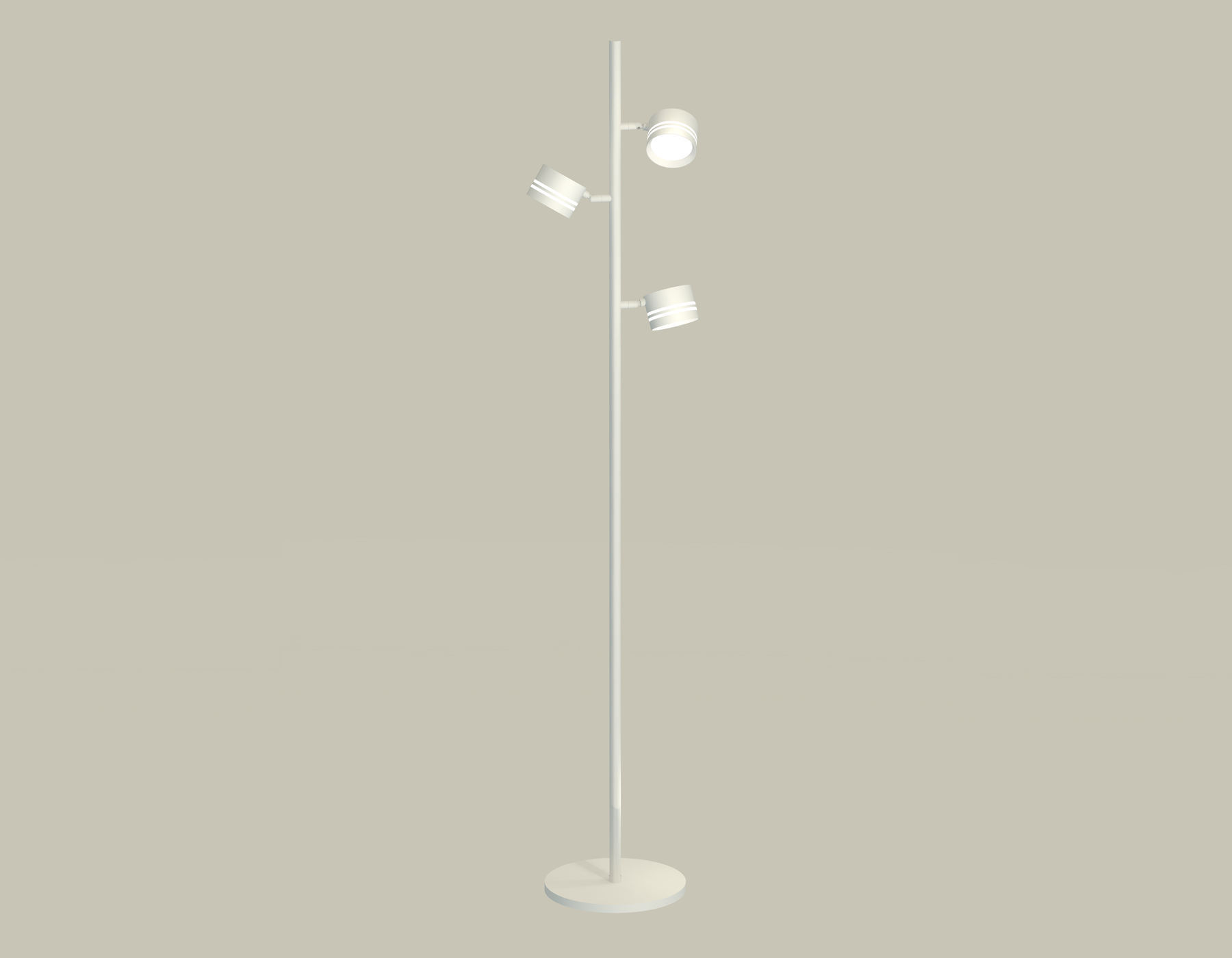 картинка Комплект напольного поворотного светильника с акрилом