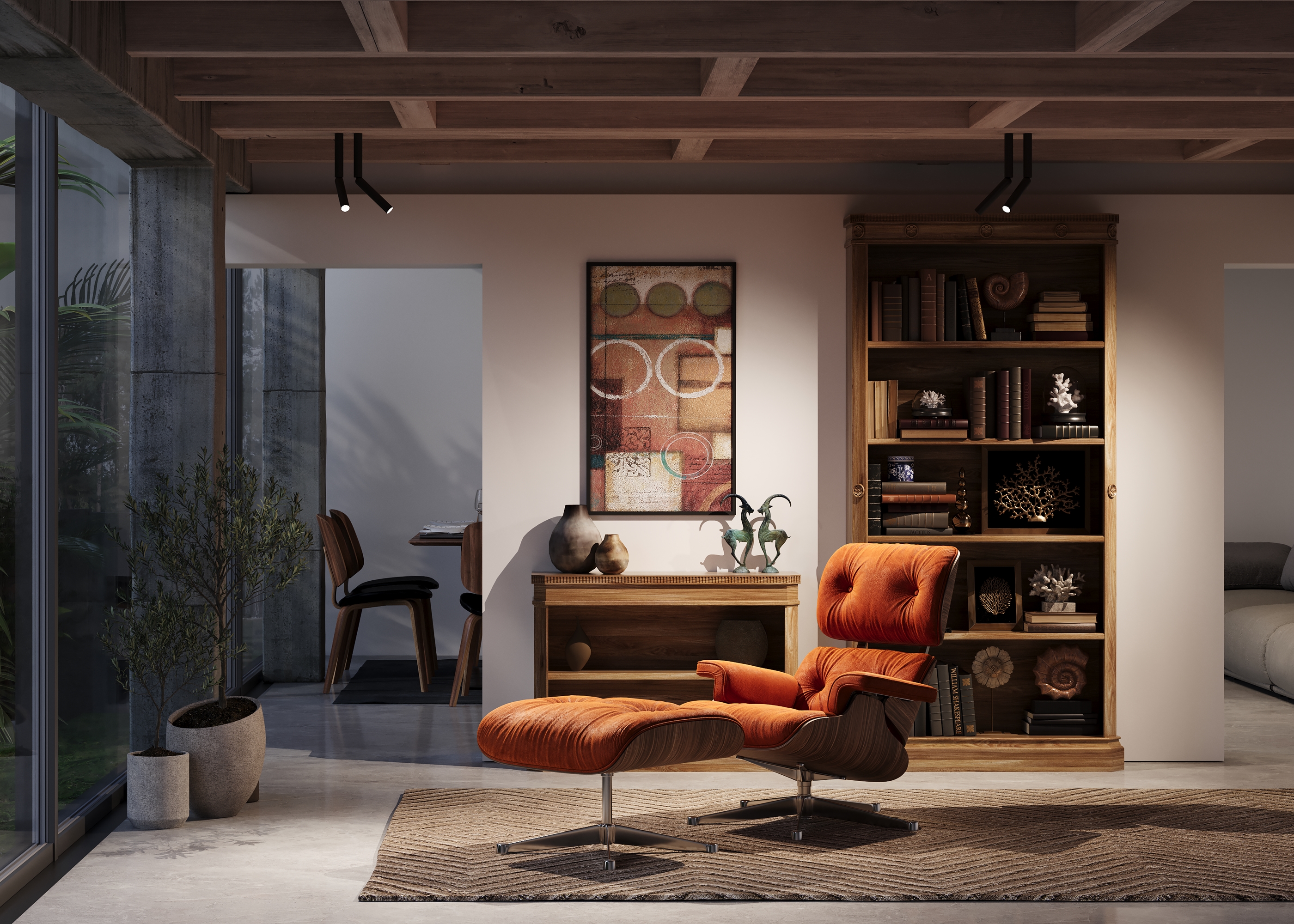 картинка Потолочный светильник Technical C142CL-6W3K-B