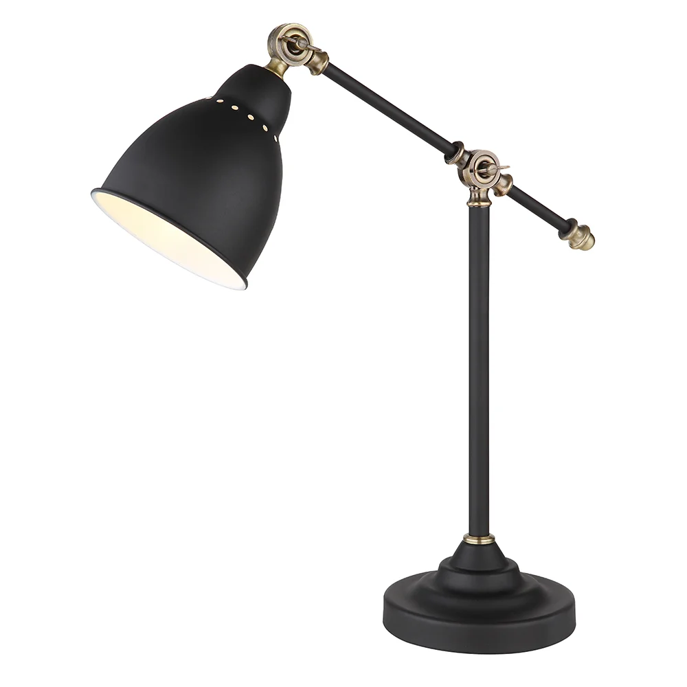 картинка Офисная настольная лампа Arte Lamp BRACCIO A2054LT-1BK
