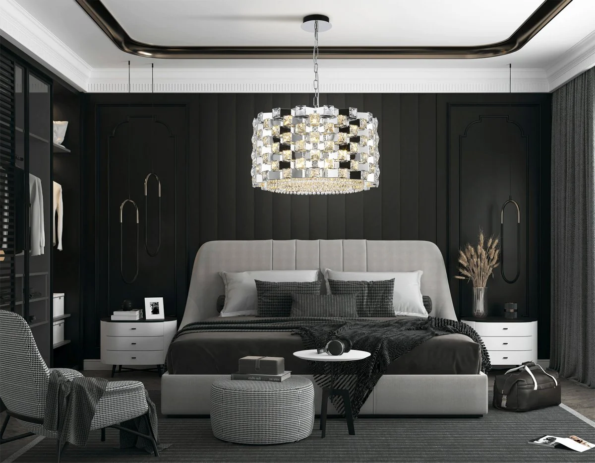 картинка Подвесная люстра с хрусталем LH41001