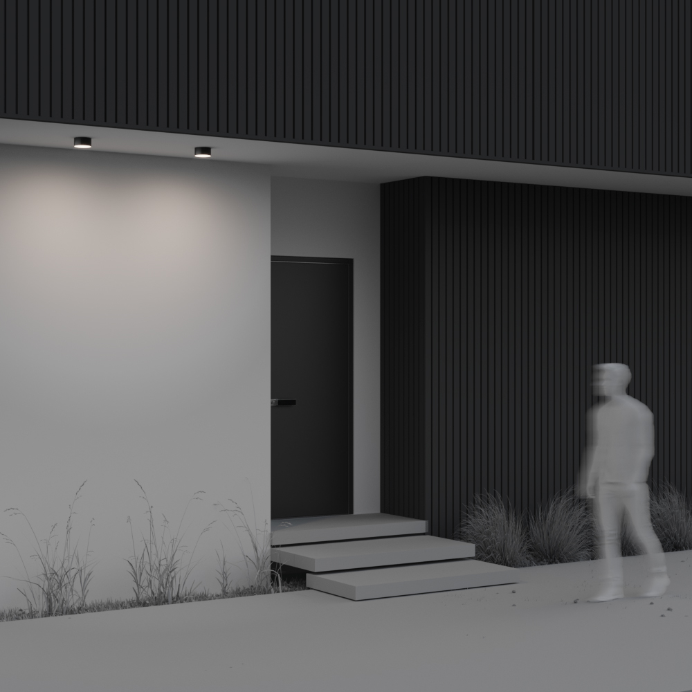 картинка Потолочный светильник Outdoor O430CL-L15B4K