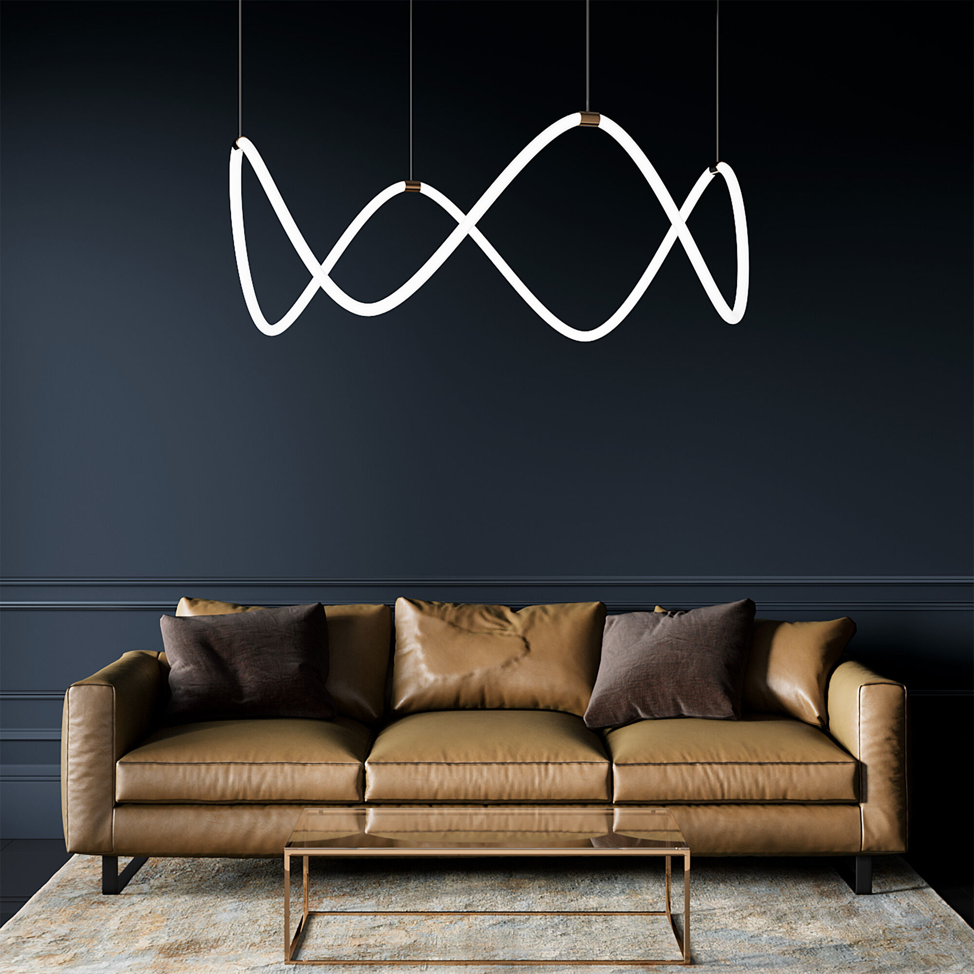 картинка Подвесной светильник 90288/1 латунь