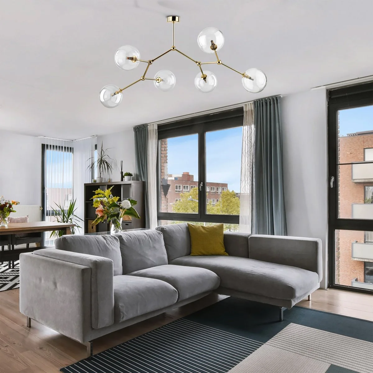 картинка Потолочный светильник со стеклянными плафонами 10071 Fairy