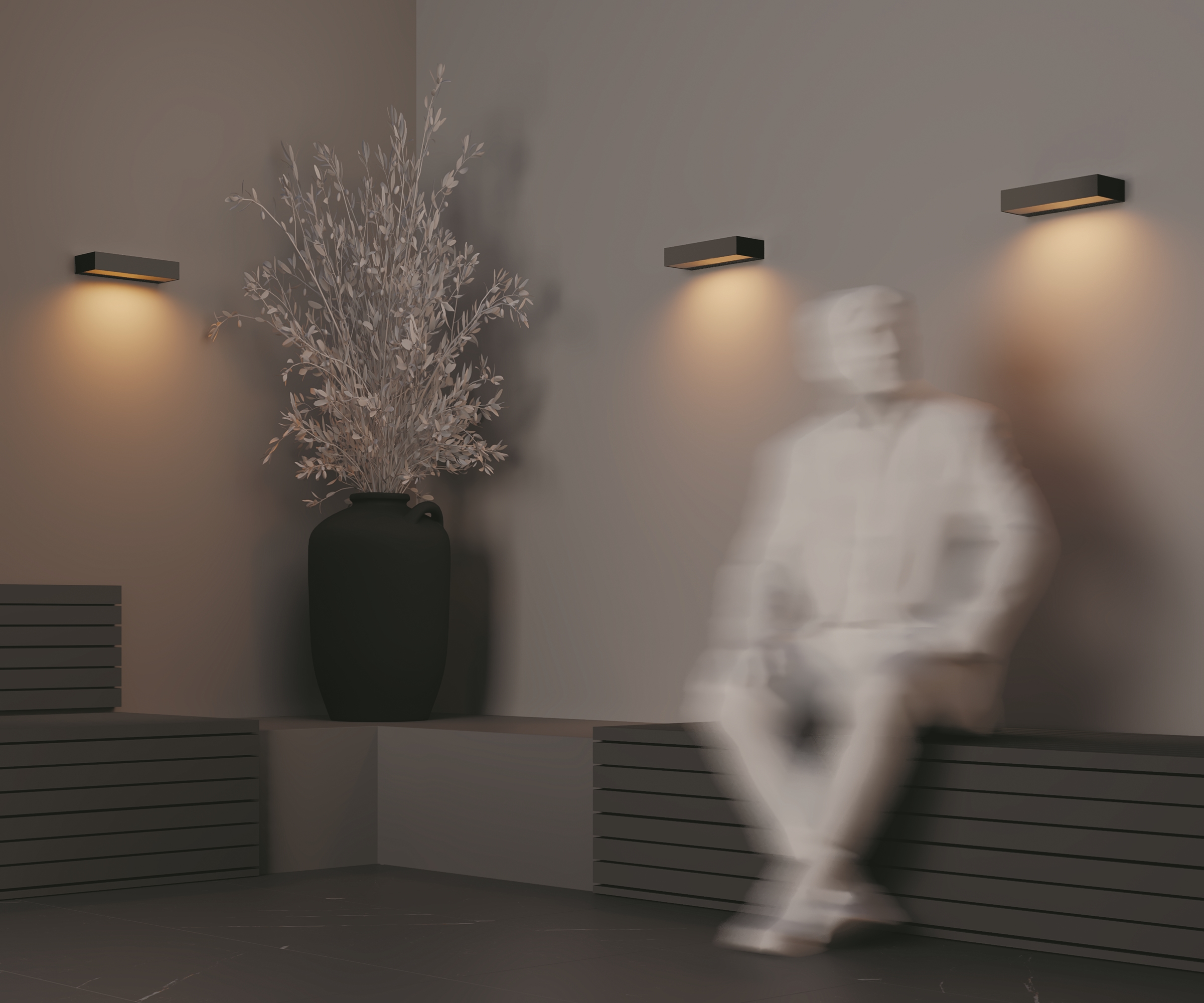 картинка Настенный светильник (бра) Outdoor O428WL-L10GF3K