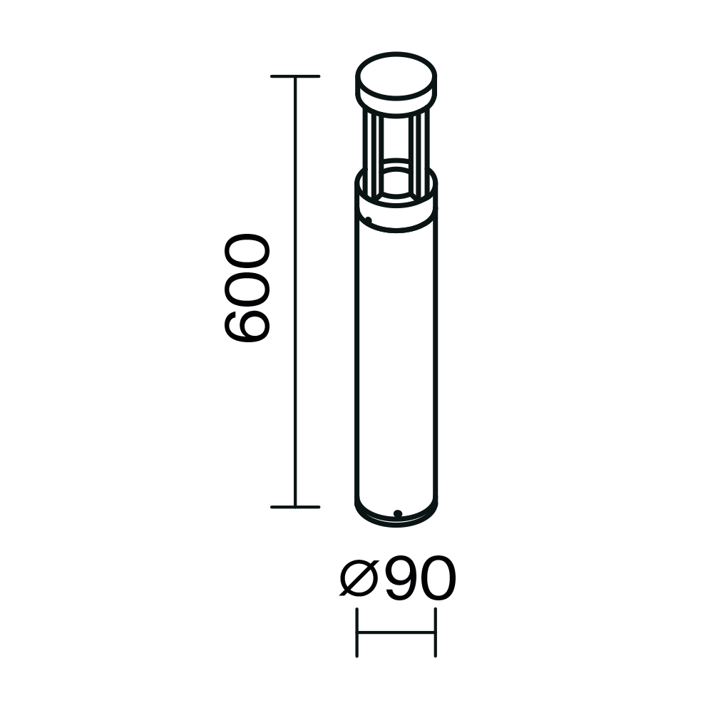картинка Ландшафтный светильник Outdoor O458FL-L9GF3K