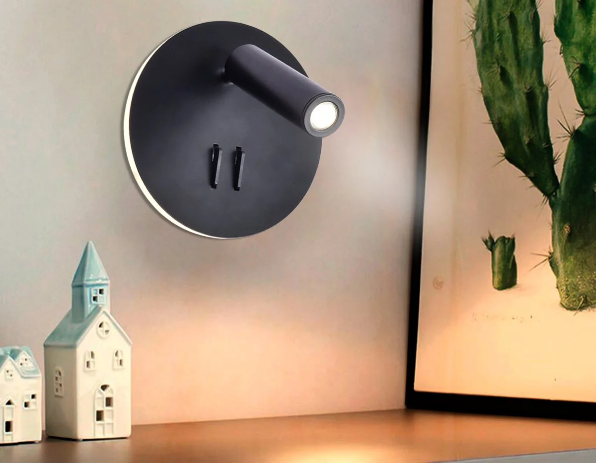 картинка Настенный светодиодный светильник с выключателем FW252