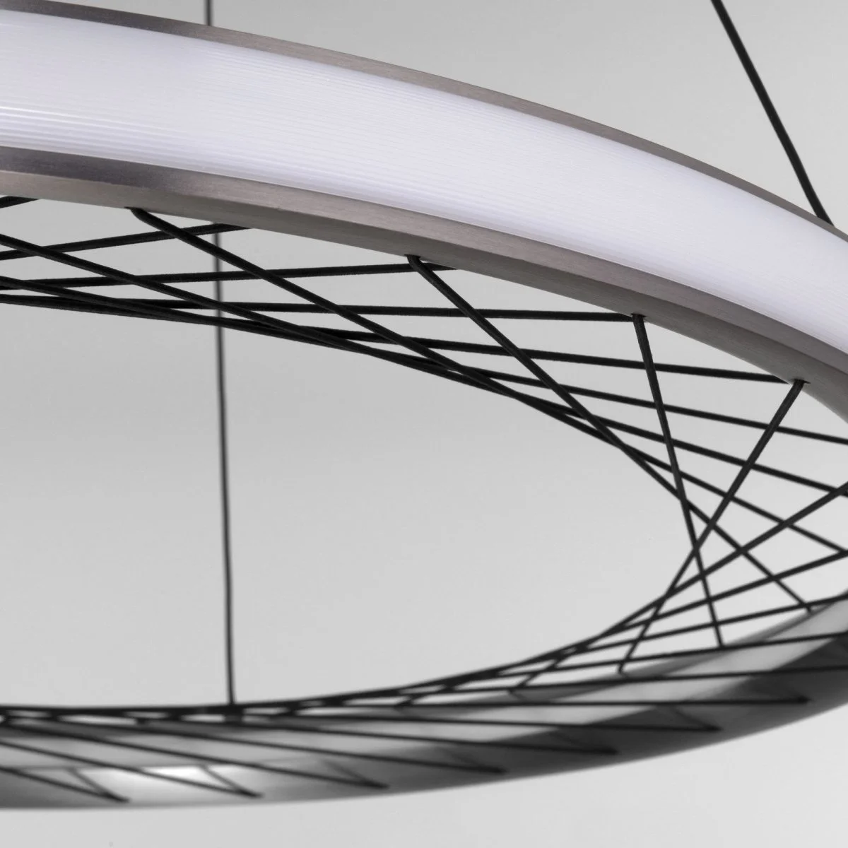 картинка Подвесной светодиодный светильник 40024/1 LED серый